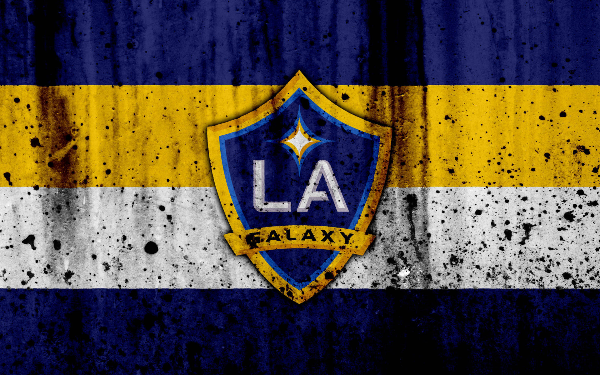 Aesthetic Photoshop La Galaxy Logo Background