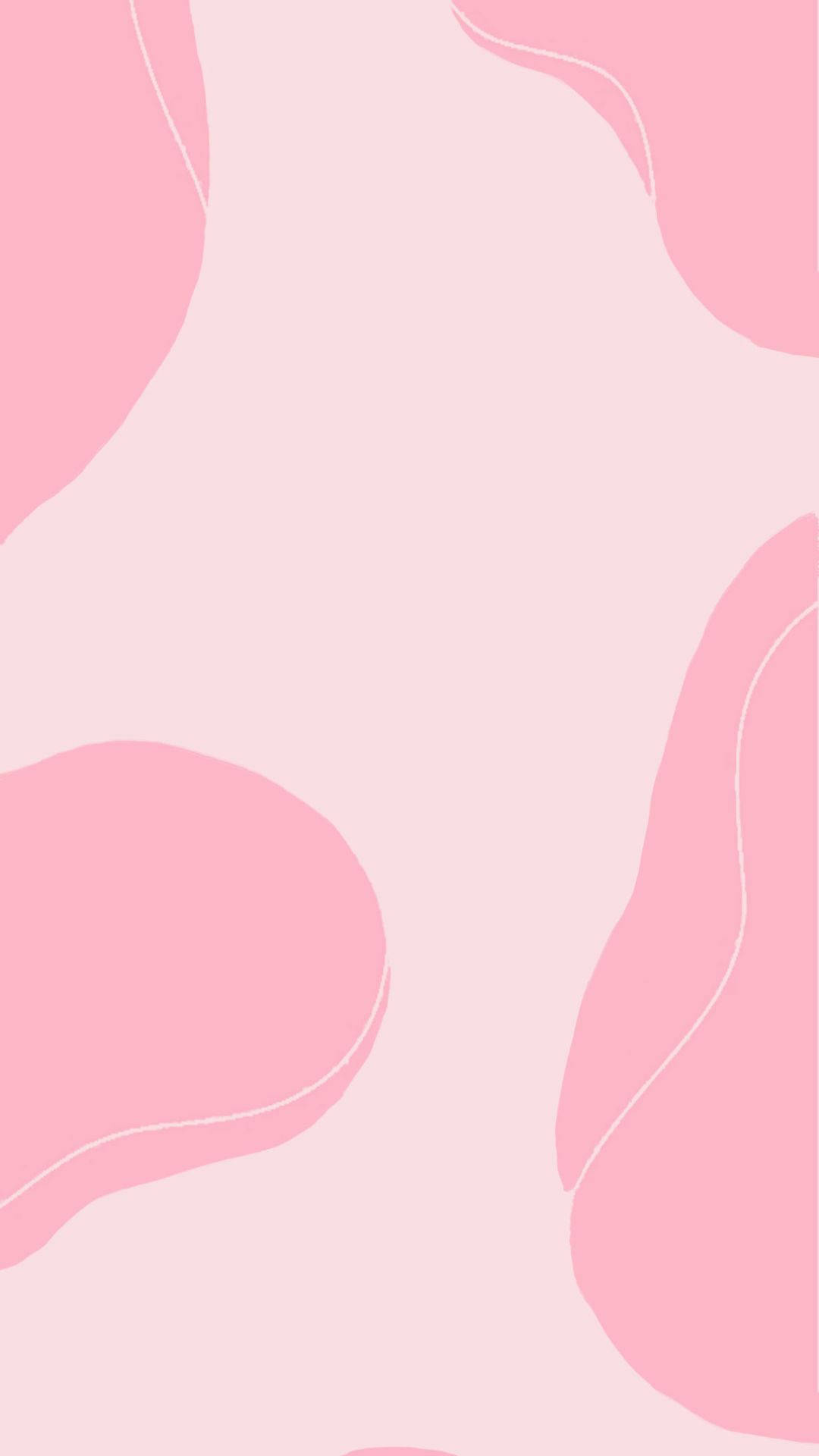 Aesthetic Pink Abstract Background