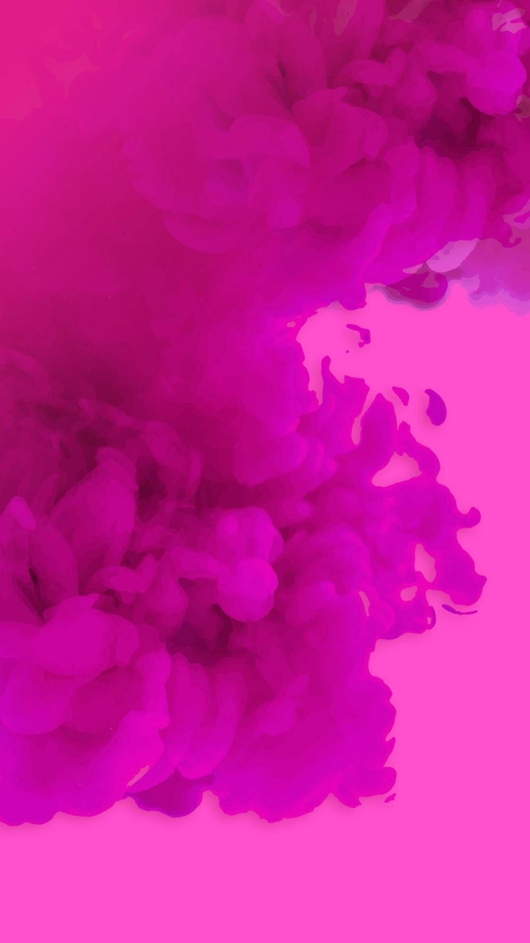 Aesthetic Pink Iphone Smoke Background