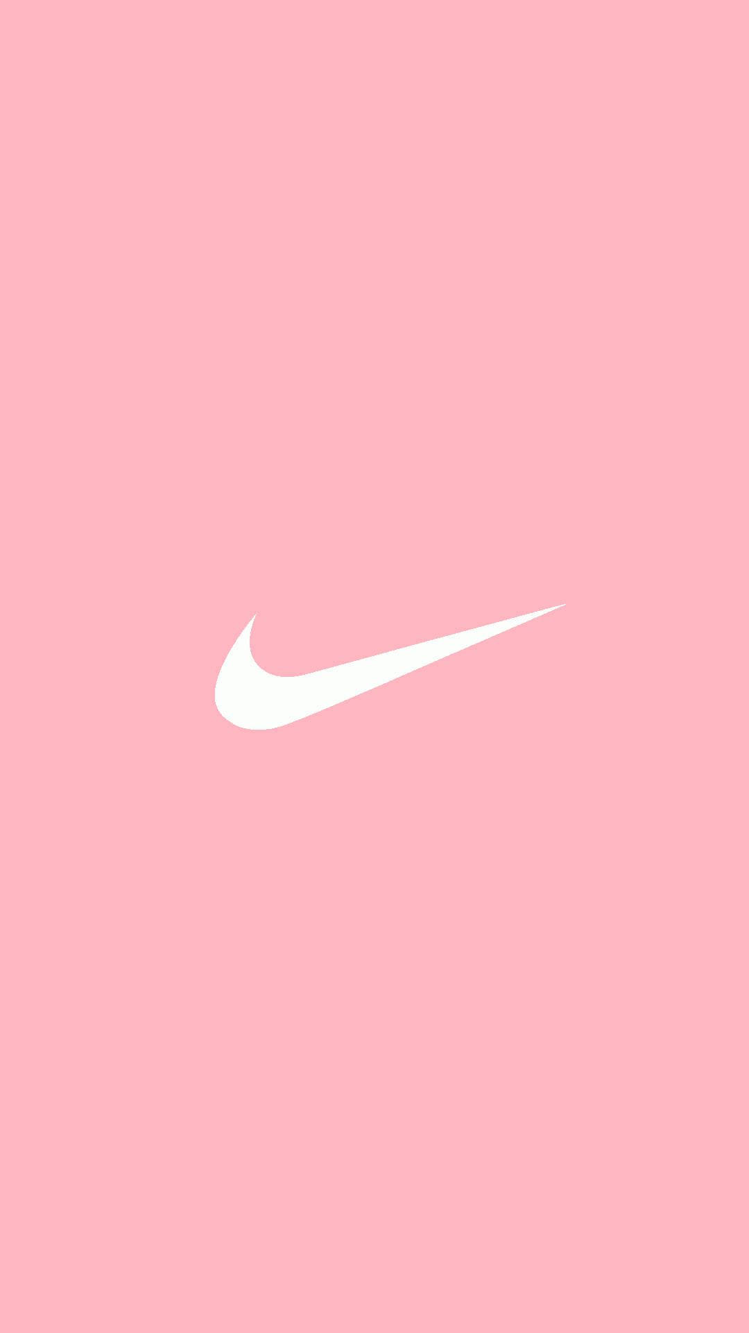 Aesthetic Pink Nike Background