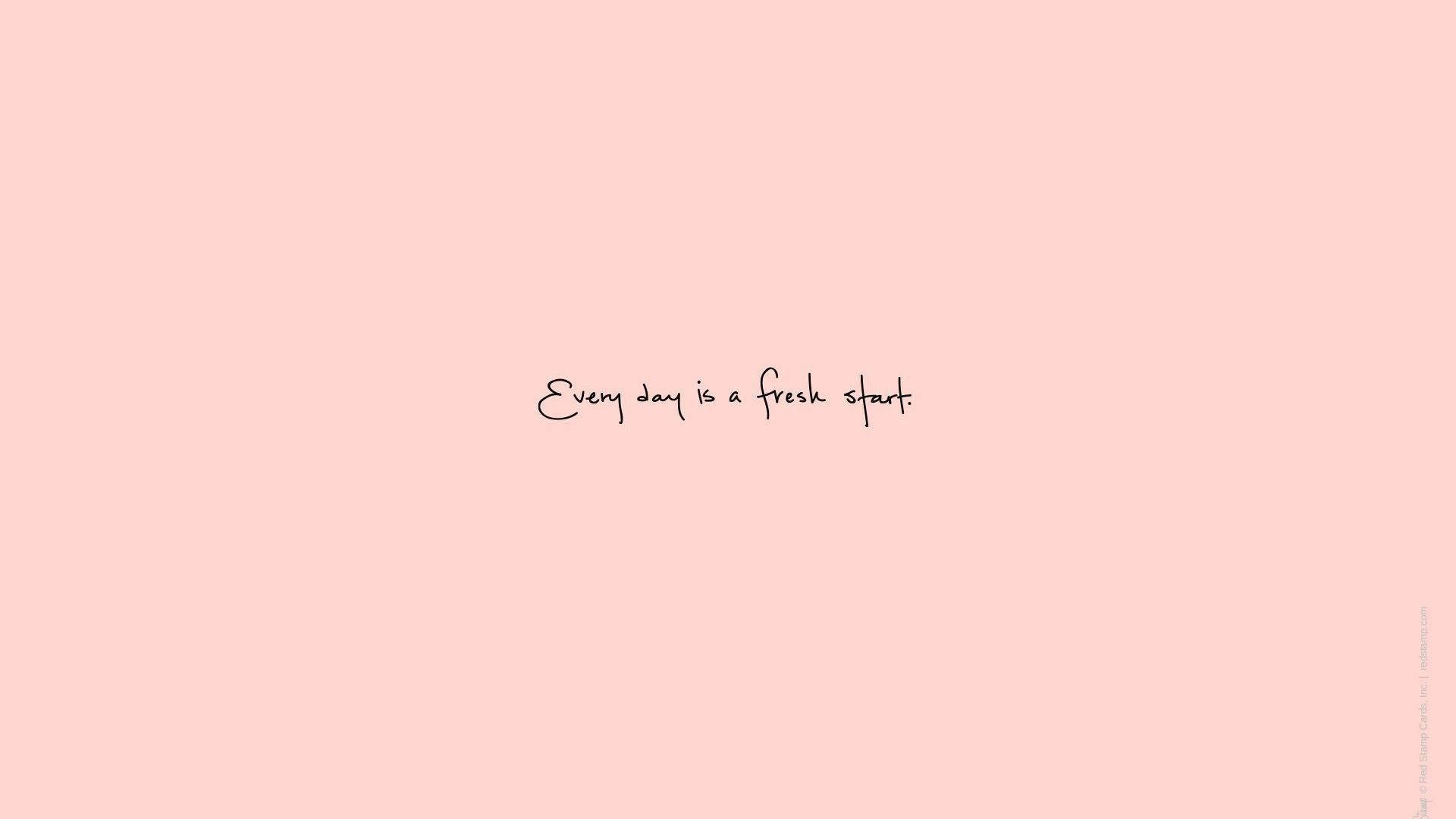 Aesthetic Pink Quote