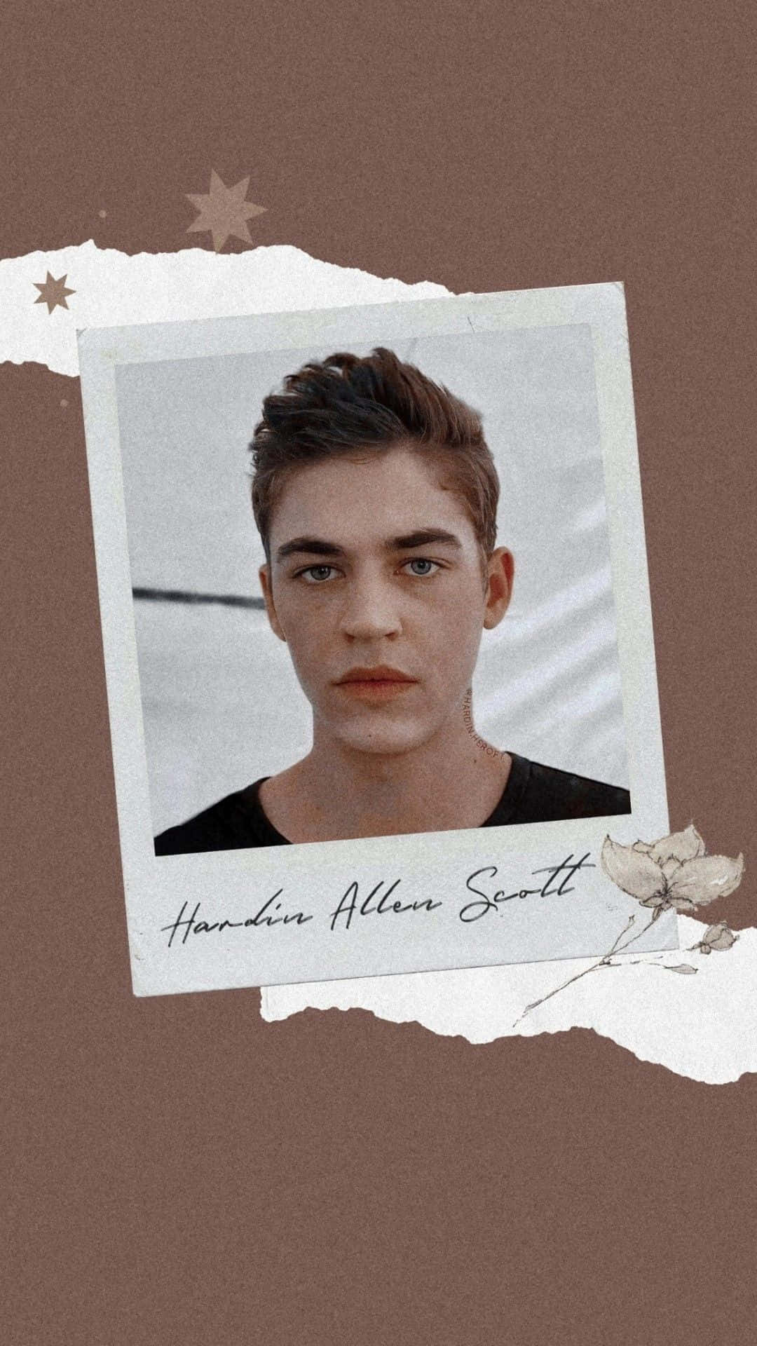 Aesthetic Polaroid Hardin Scott Background