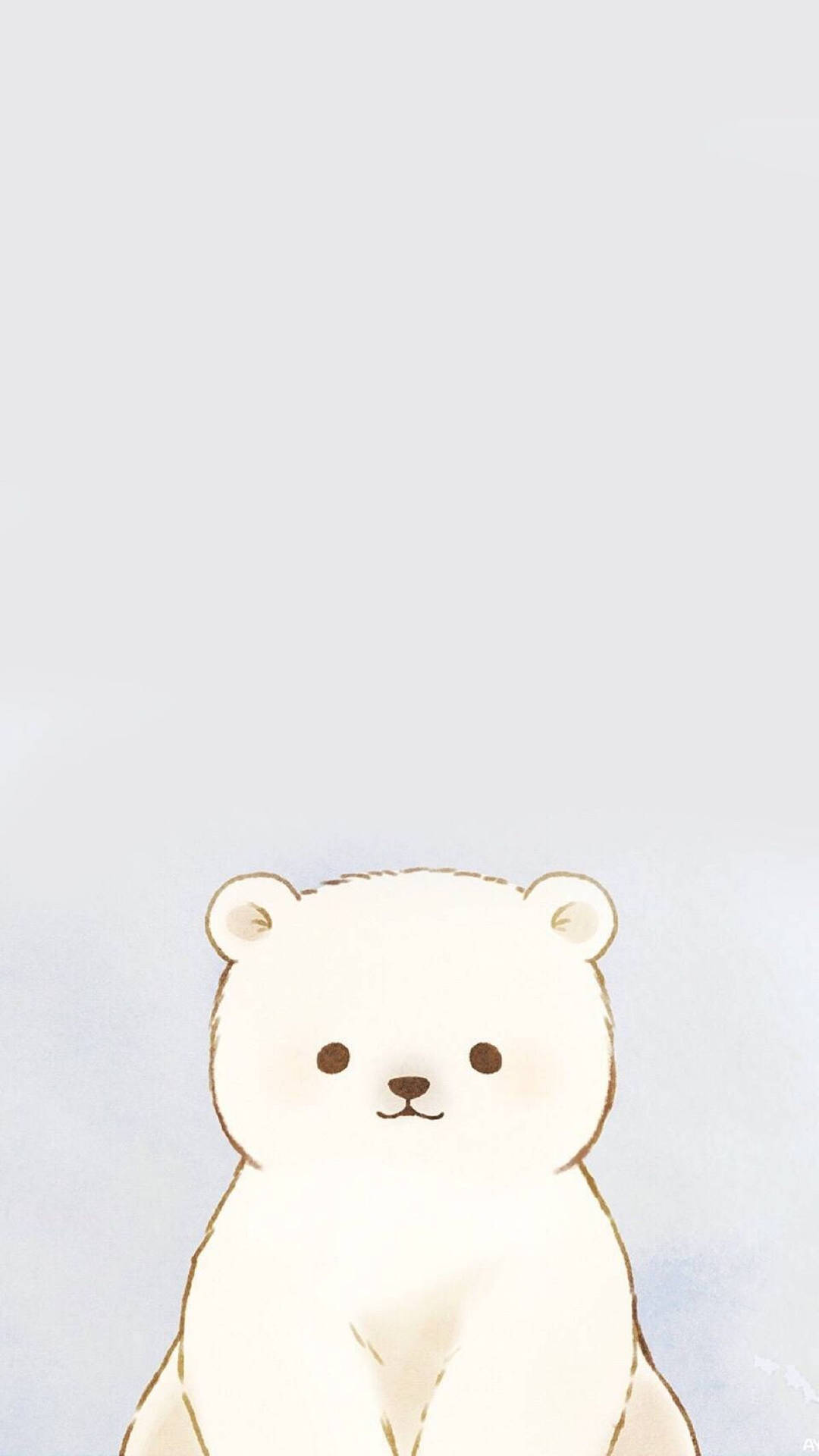 Aesthetic Profile Picture White Bear