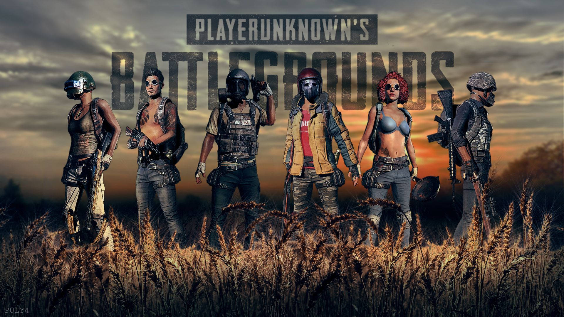 Aesthetic Pubg Characters Ultra Hd Background