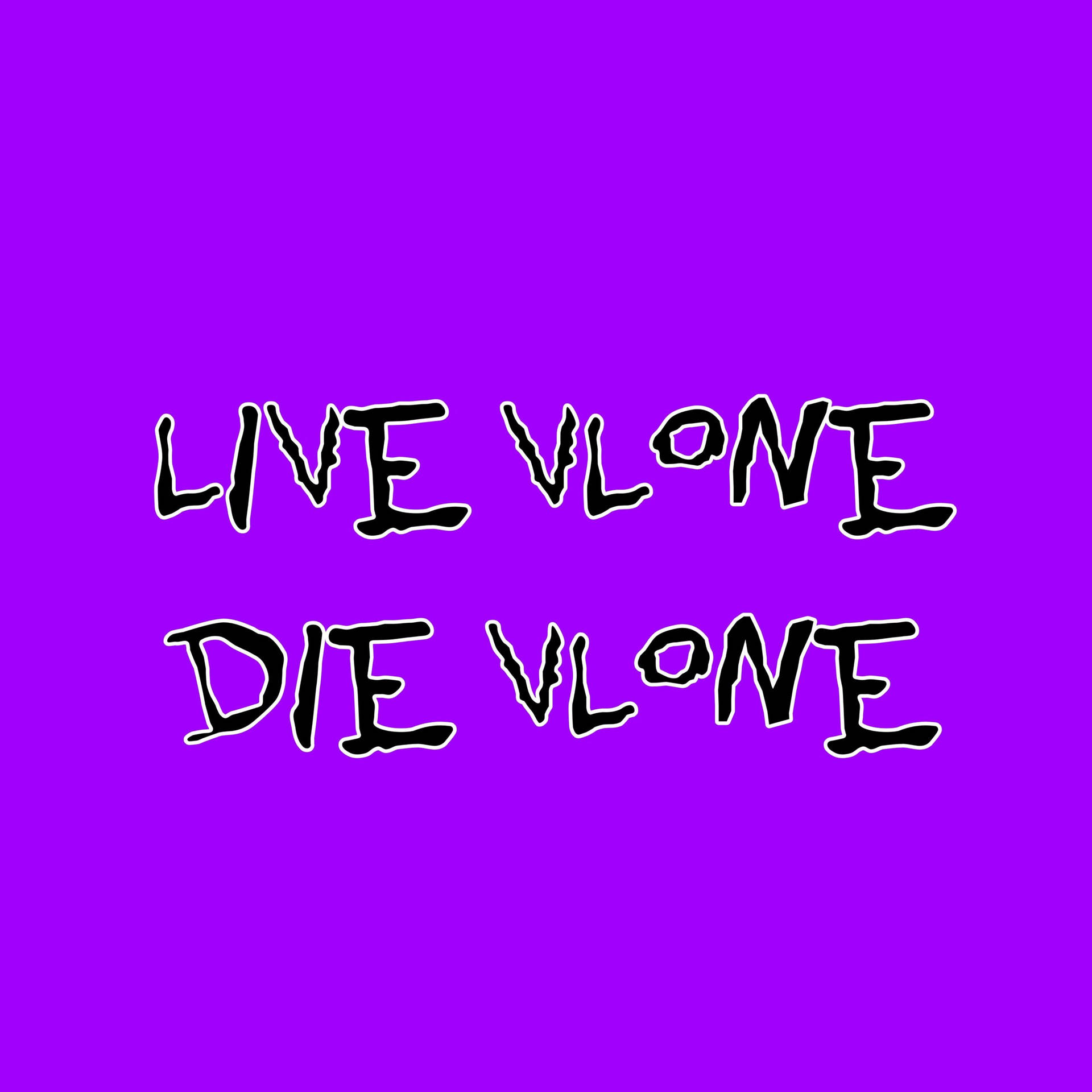 Aesthetic Purple Digital Art Vlone Pfp Slogan Background