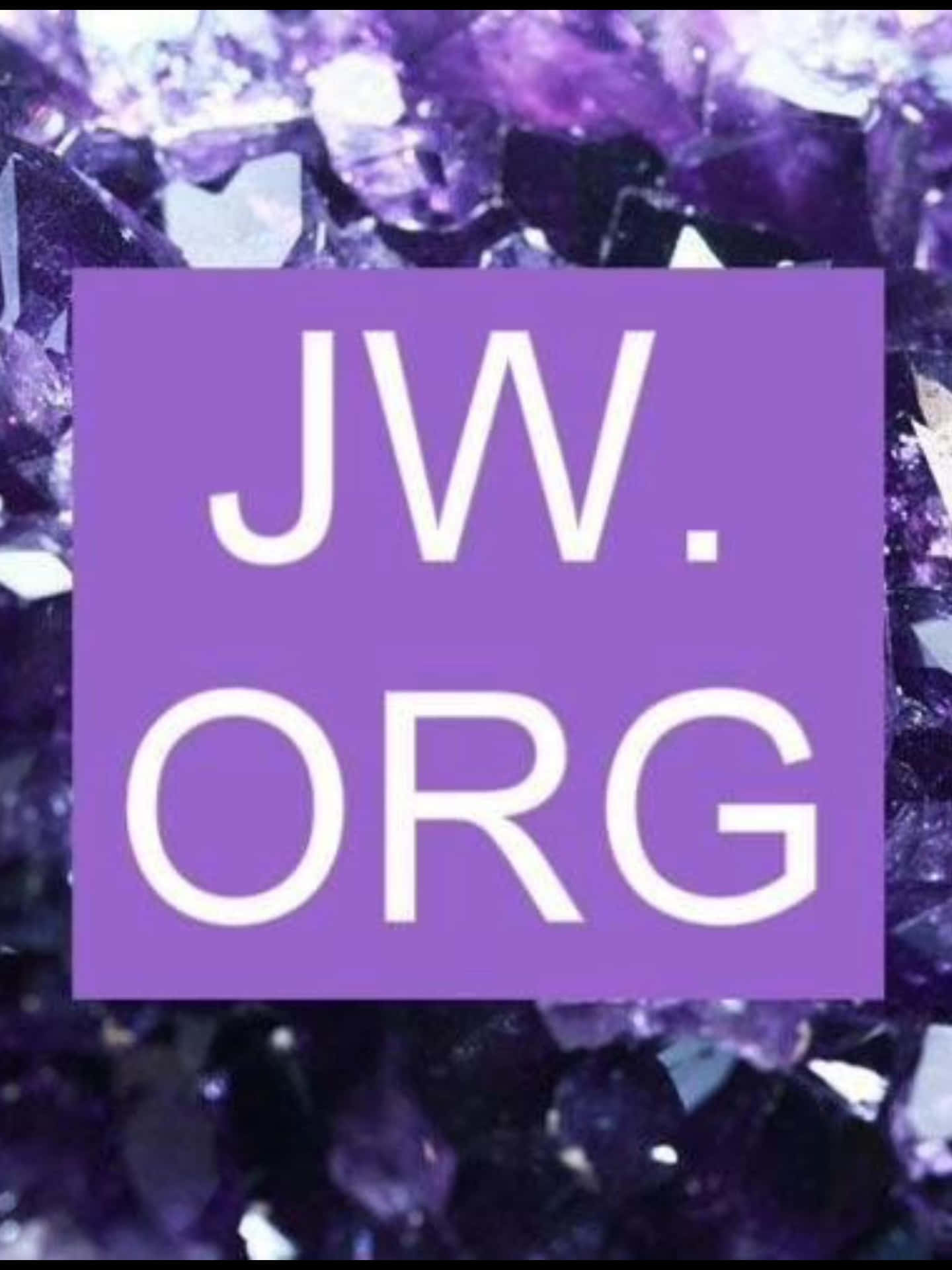 Aesthetic Purple Jworg Logo