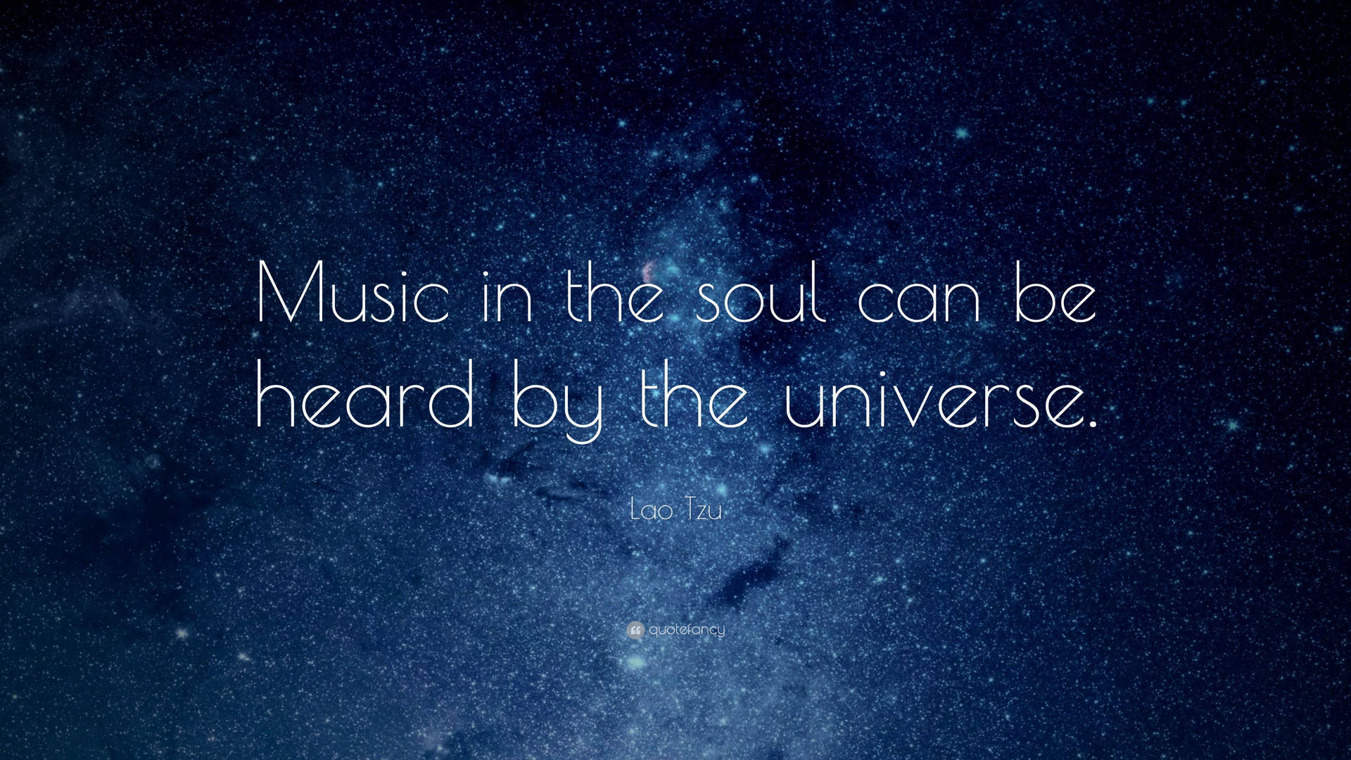 Aesthetic Quotes Music Night Sky Background