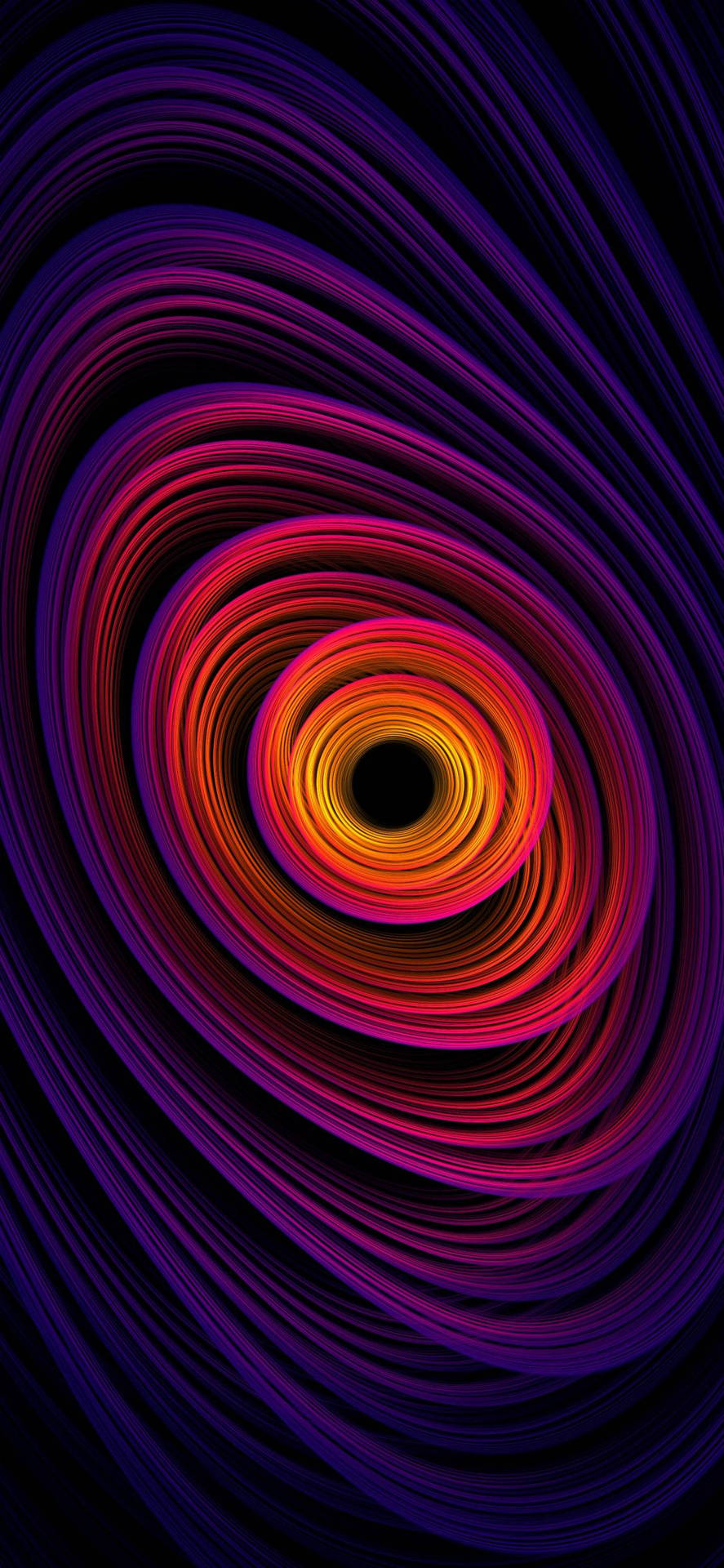 Aesthetic Red Whirpool Art Iphone Xr Background