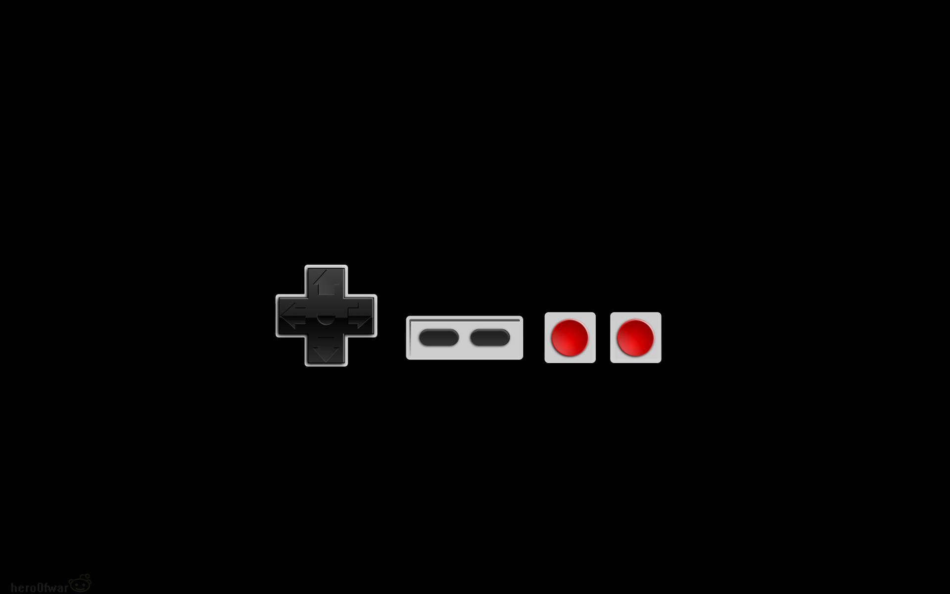 Aesthetic Retro Controller Buttons Background