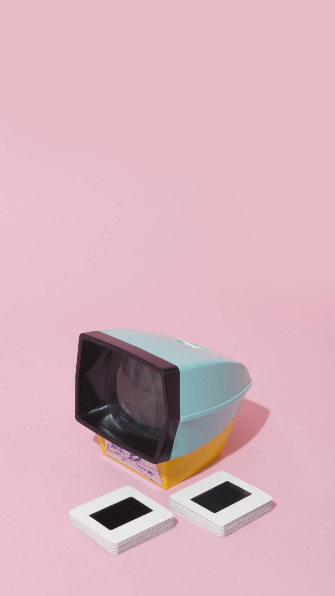 Aesthetic Retro Pastel Television Background