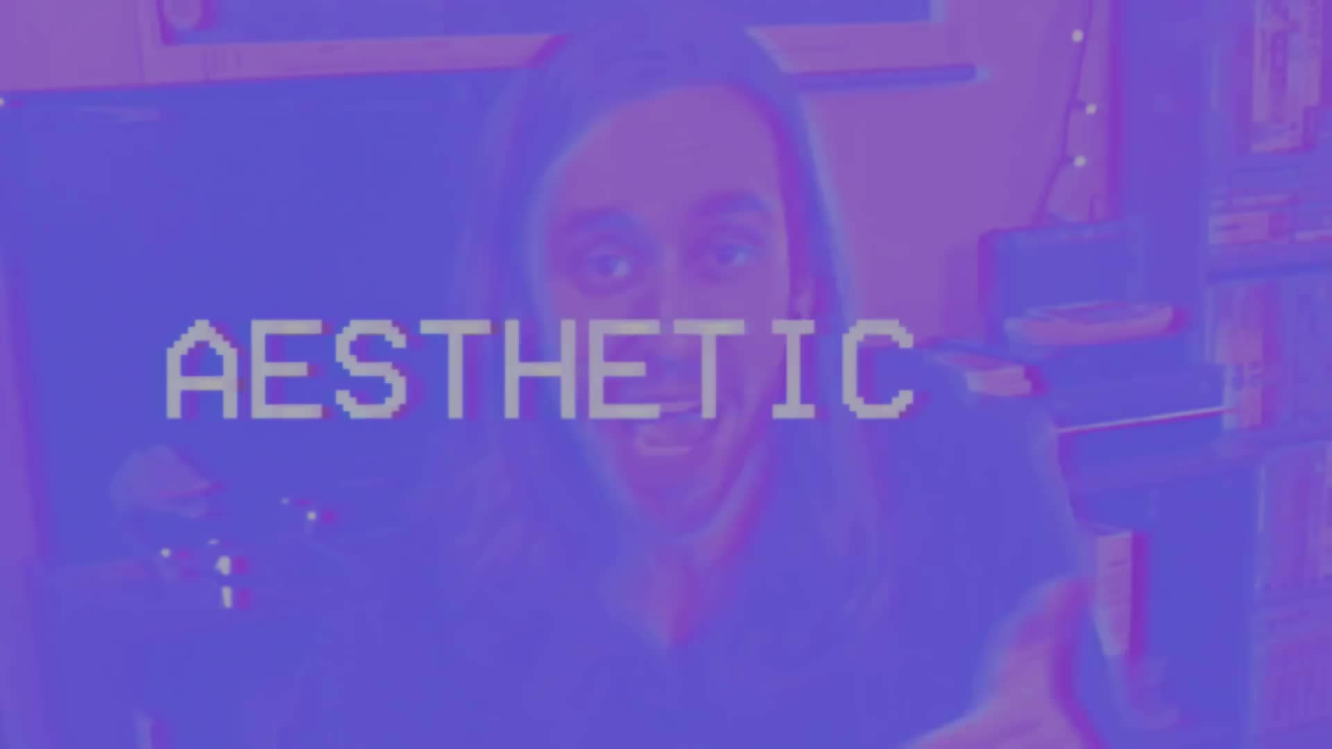 Aesthetic Retro Vhs Video Background