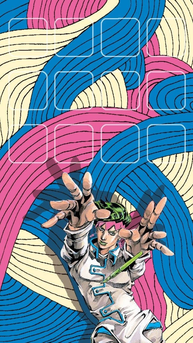 Aesthetic Riekel Jojo Iphone Background