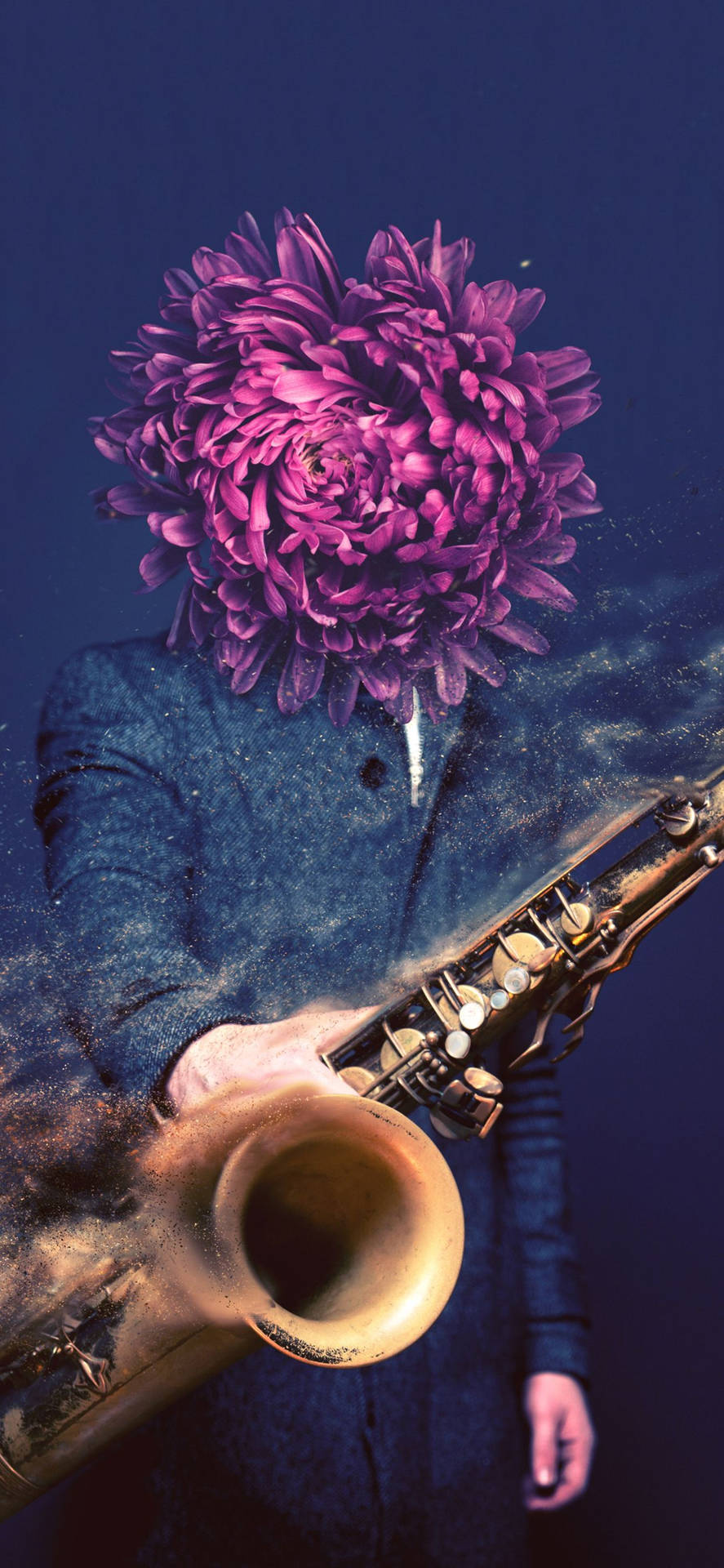 Aesthetic Saxophone Jazz Background