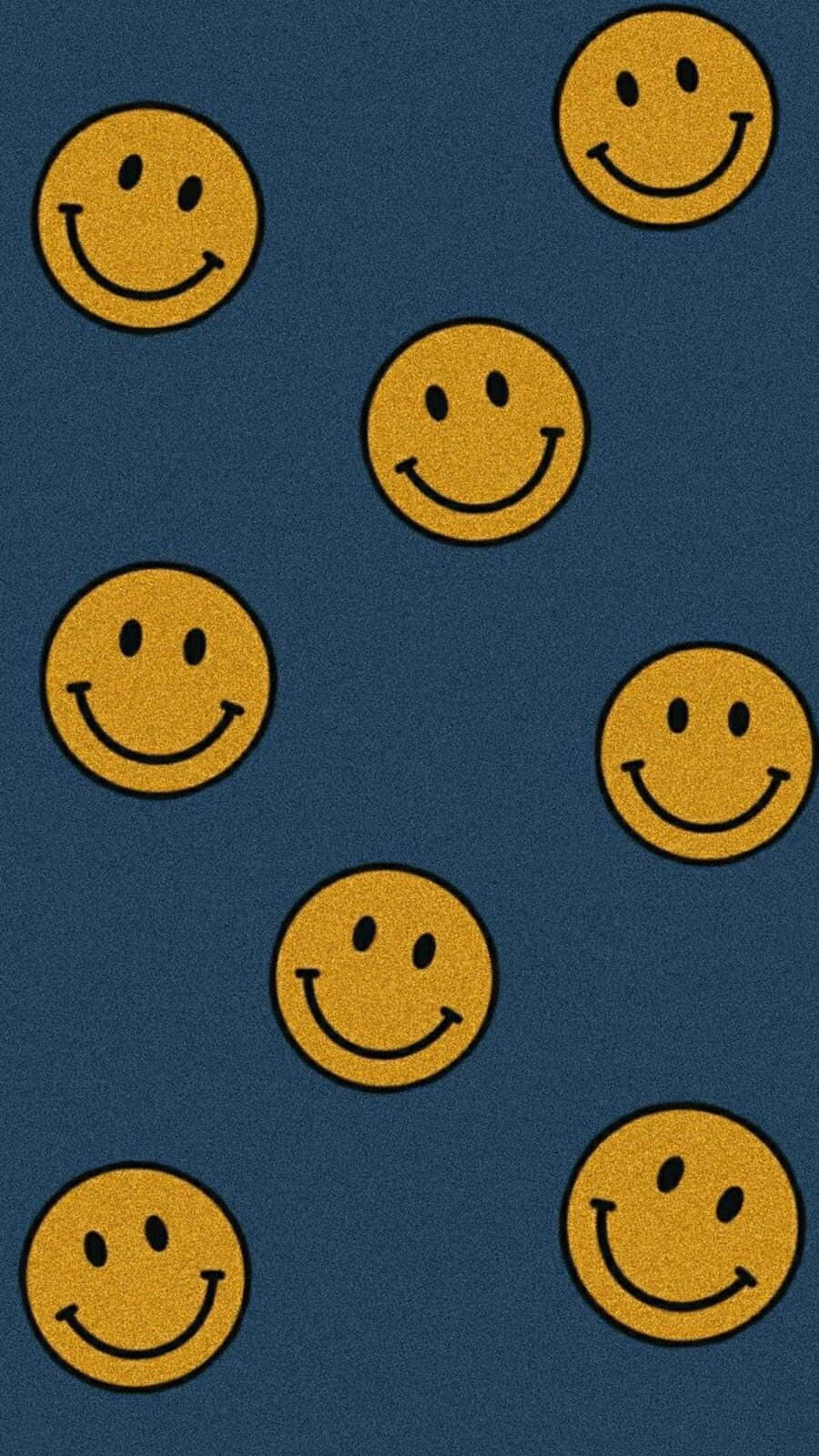 Aesthetic Smiley Face Wallpaper Background