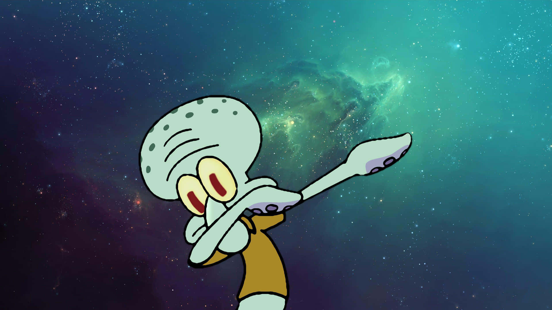 Aesthetic ~squidward~ Background