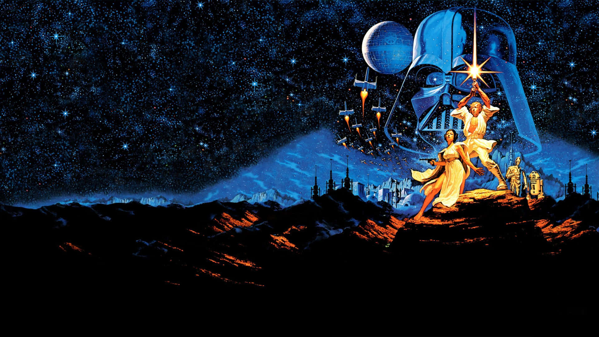 Aesthetic Star Wars Laptop Picture Background
