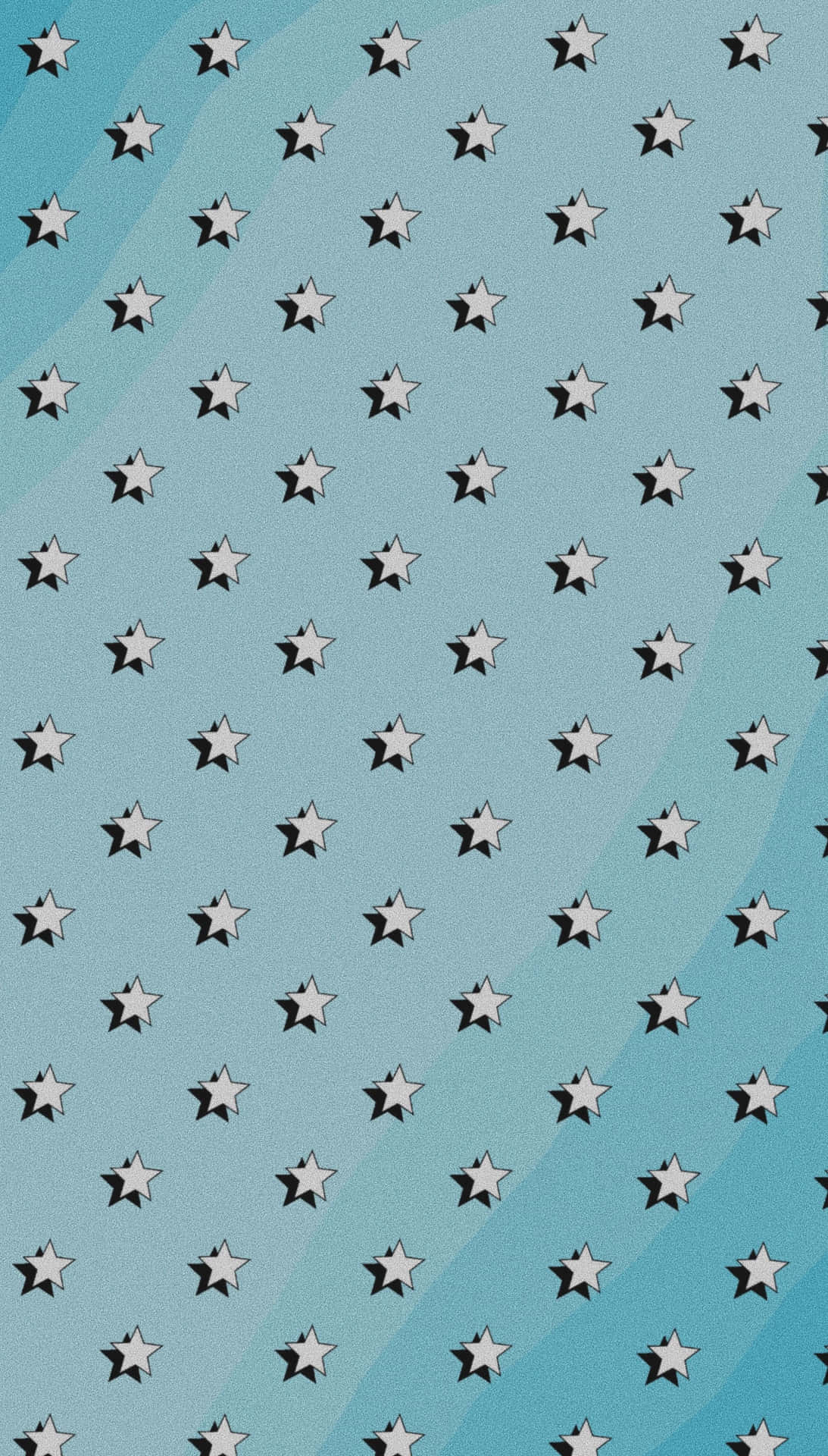 Aesthetic Star With Twinkling Lights Background
