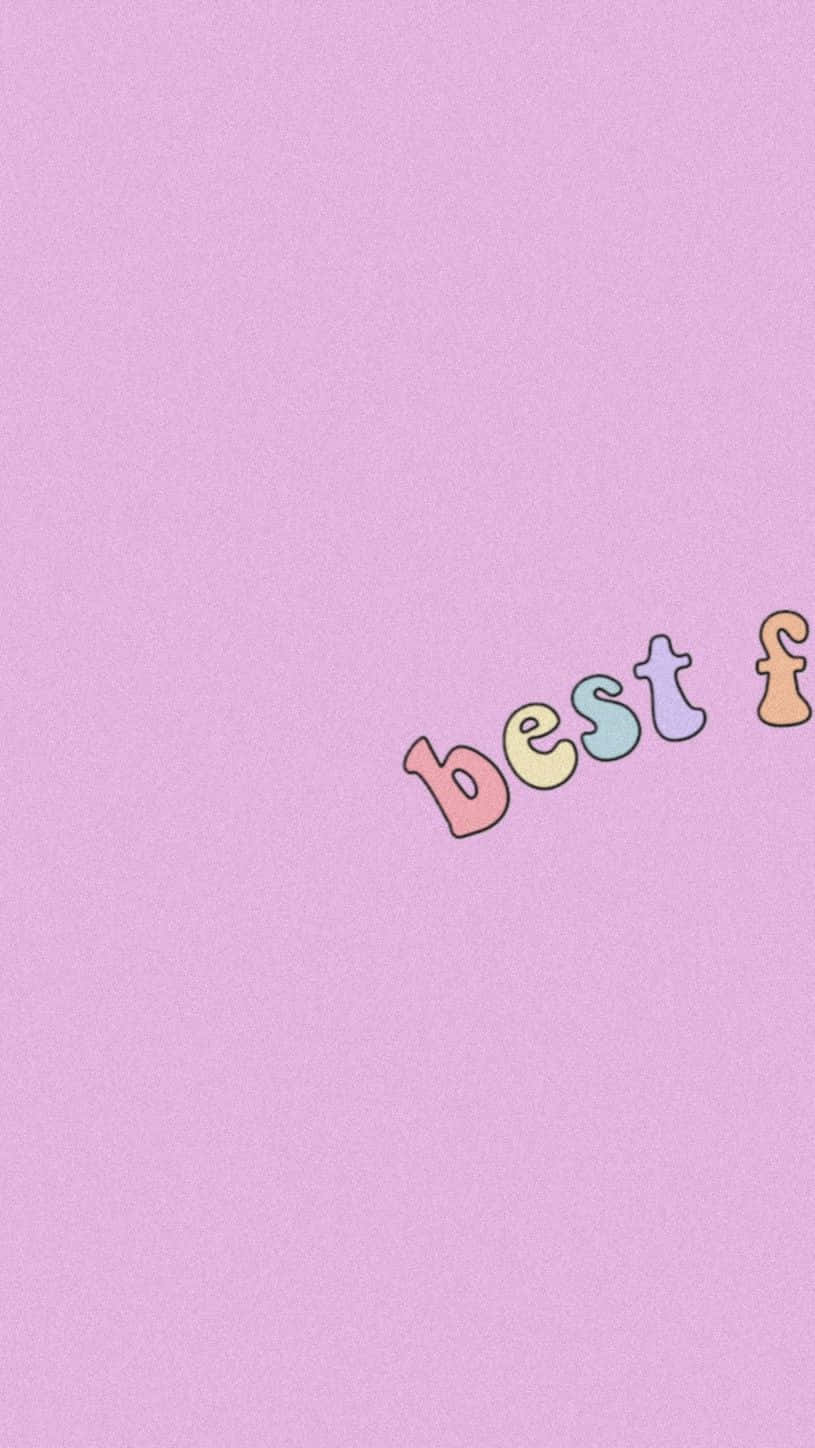 Aesthetic Theme Cute Matching Best Friend Home Screen Background