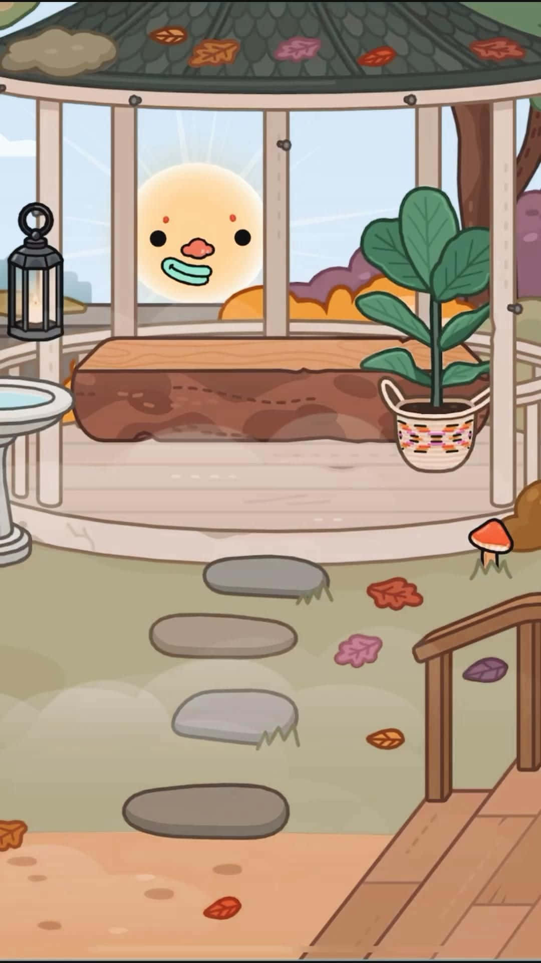 Aesthetic Toca Life Park Background