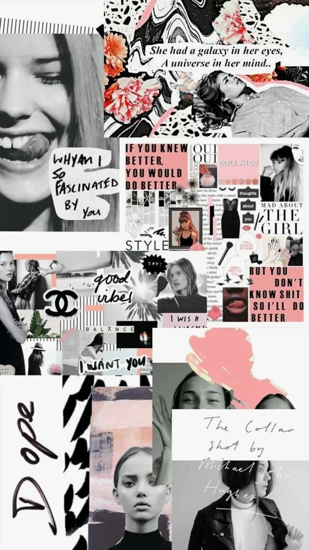 Aesthetic Vibe Moodboard Background