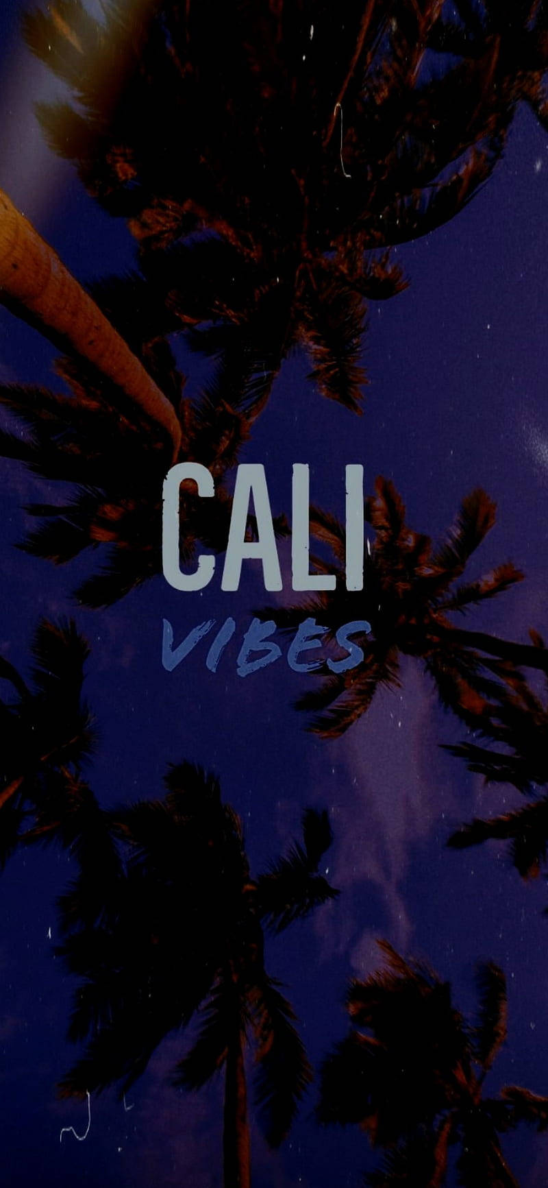 Aesthetic Vibes Cali Background