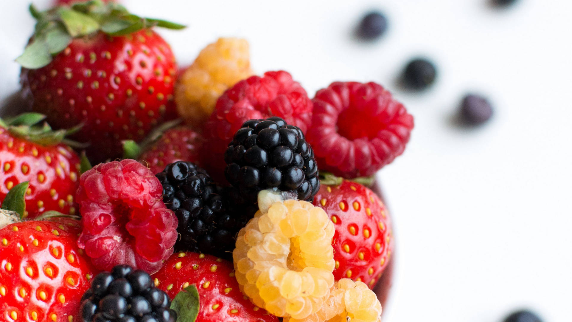 Aesthetic View Of Fresh Boysenberries