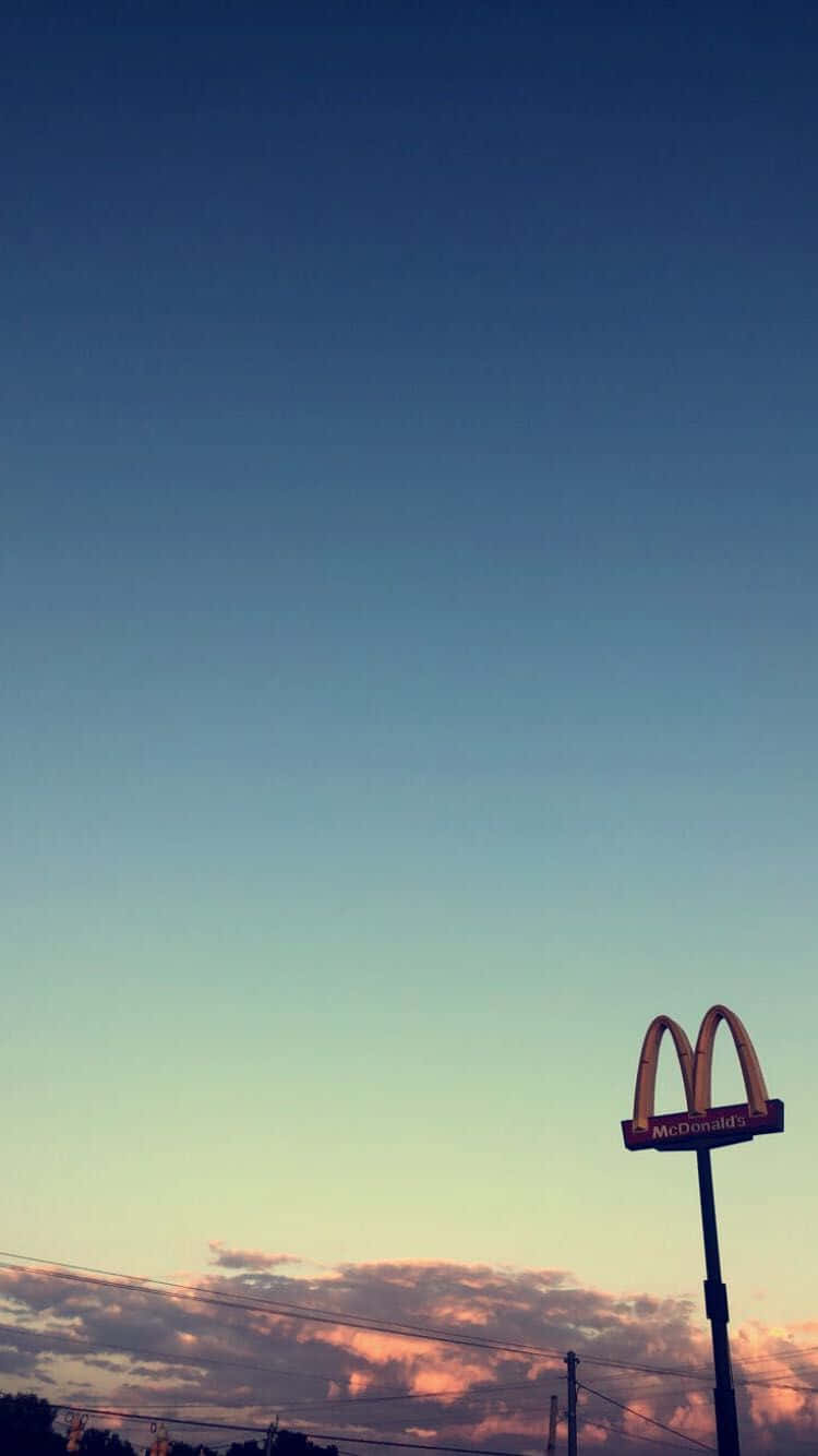 Aesthetic View Of Mcdonalds Restaurant Background
