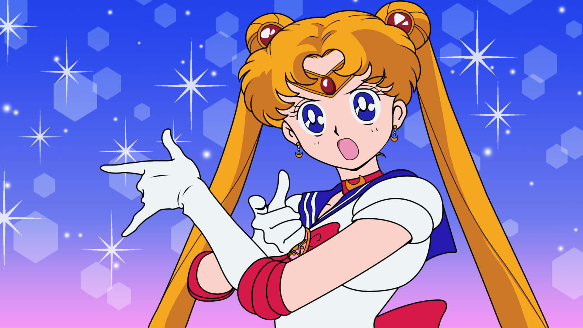 Aesthetic View Of The Beloved Sailor Moon