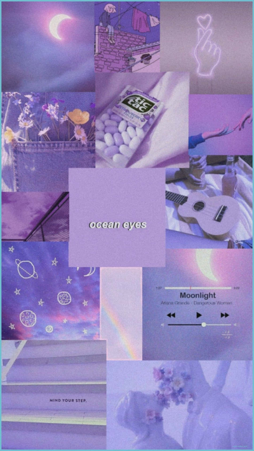 Aesthetic Vintage Royal Purple Background