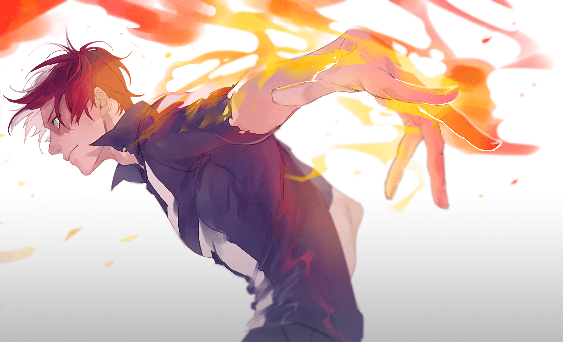 Aesthetic Wallpaper Of My Hero Academia Background