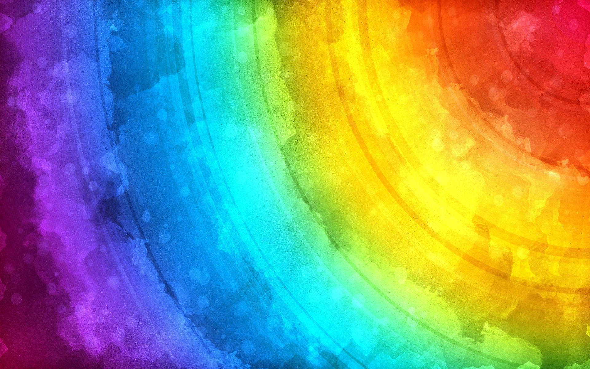 Aesthetic Watercolor Rainbow Aesthetic Background