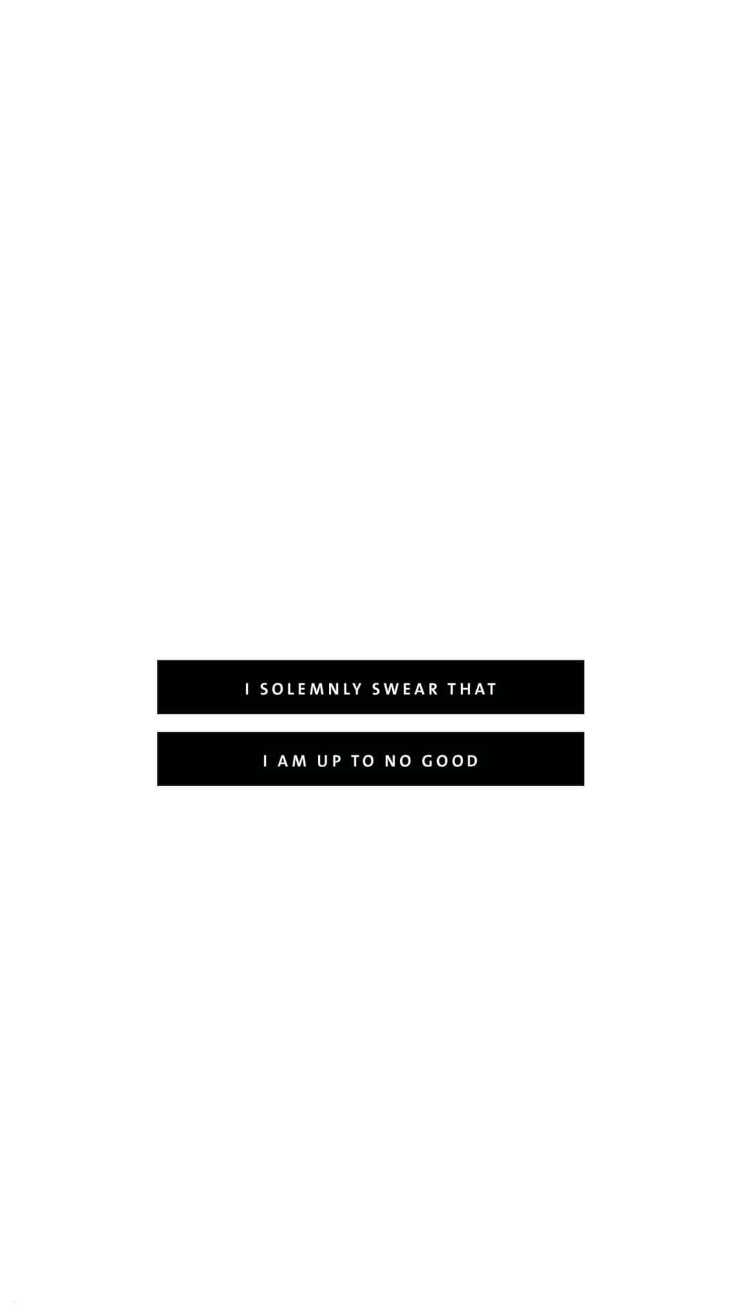Aesthetic White And Black Iphone Simple Quotes Background
