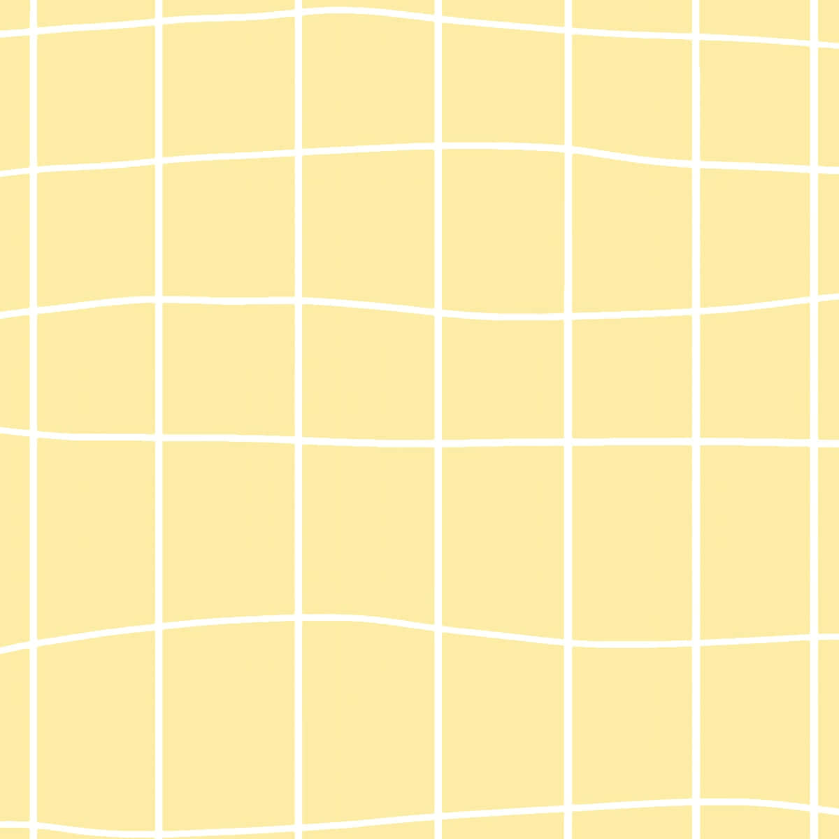 Aesthetic Yellow Wavy Plaid