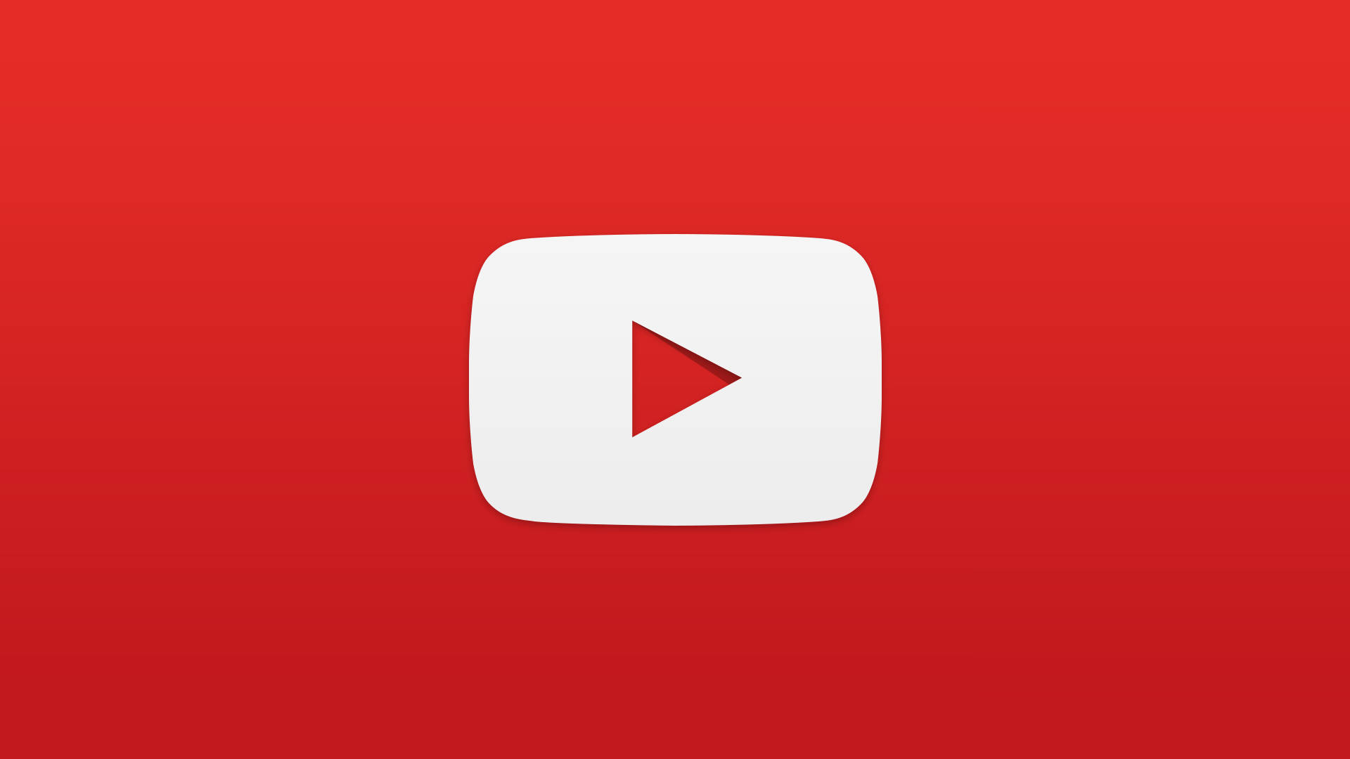 Aesthetic Youtube Red Button Logo