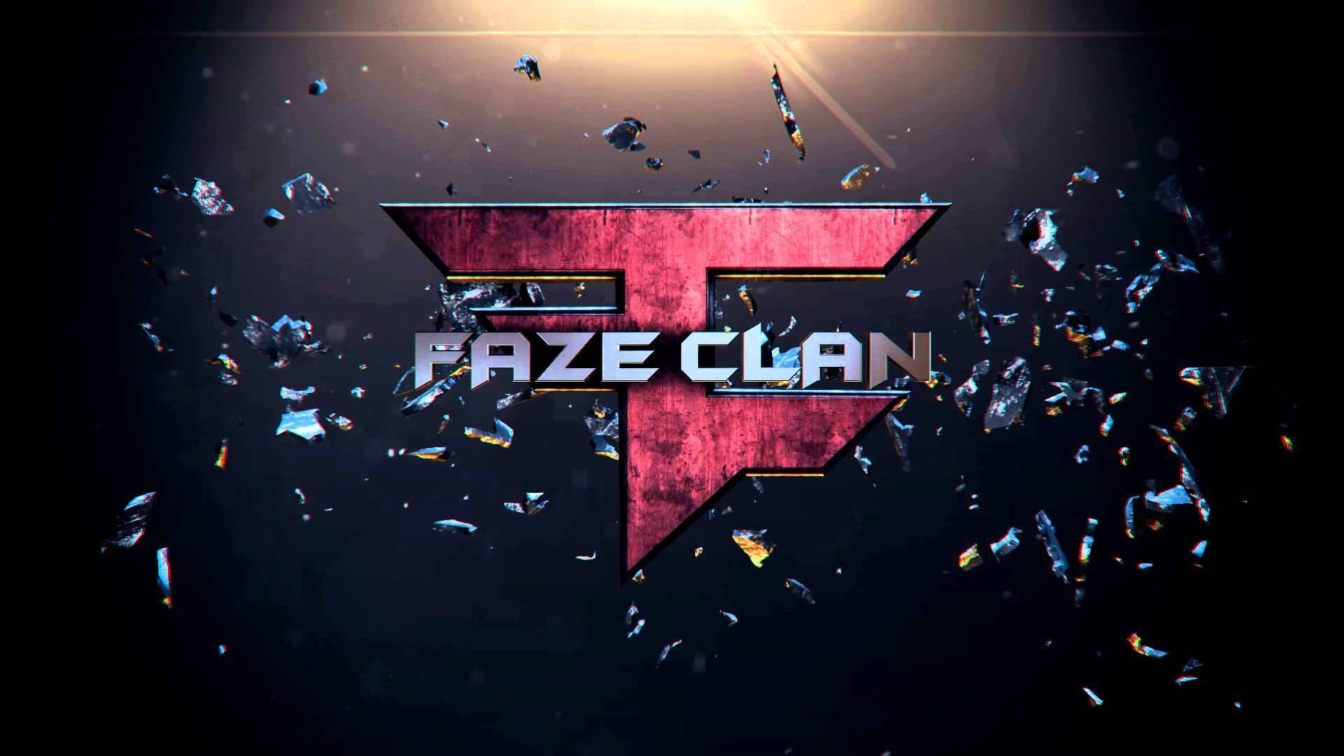 Aesthetic Youtube Red Faze Clan Logo Background