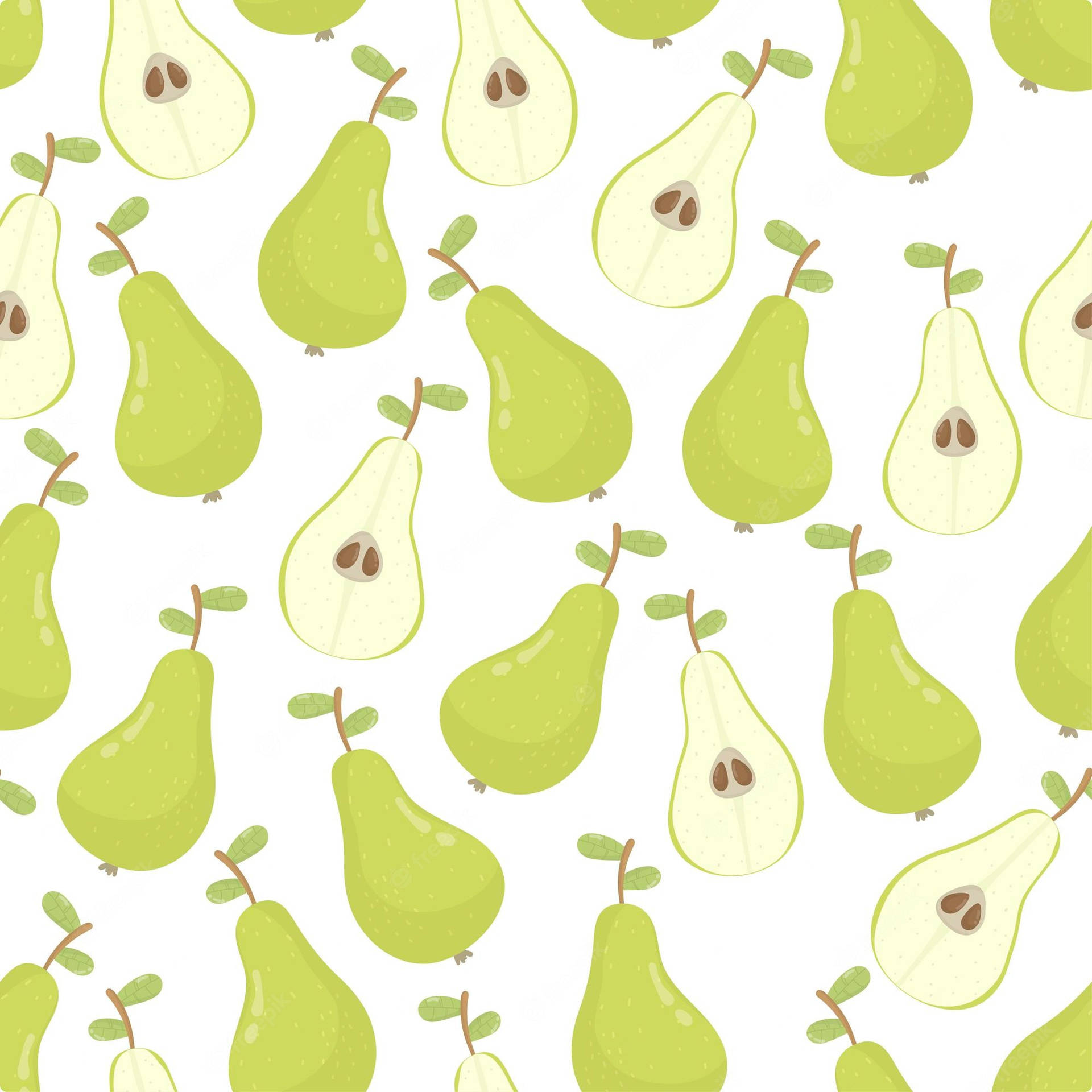 Aesthetics Slices Of Pears Poster