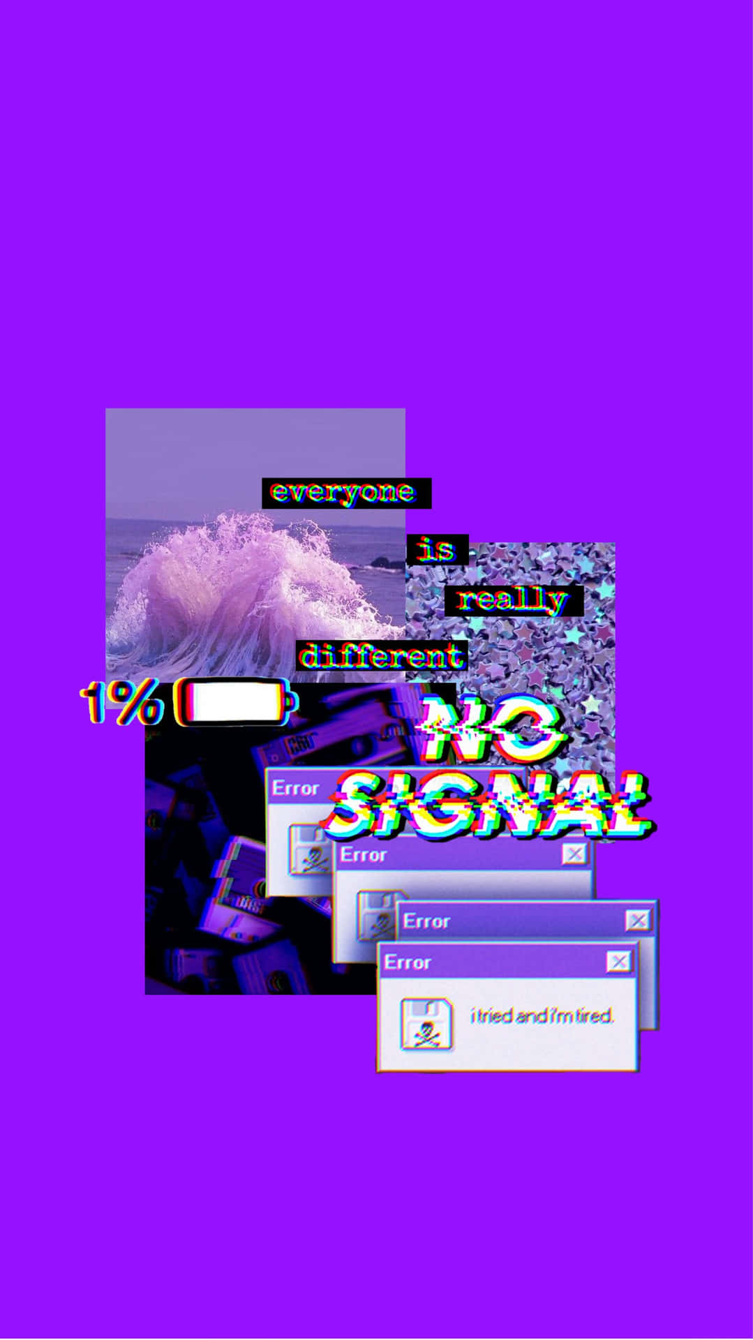 #aestheticvintagepurple In All Its Glory Background