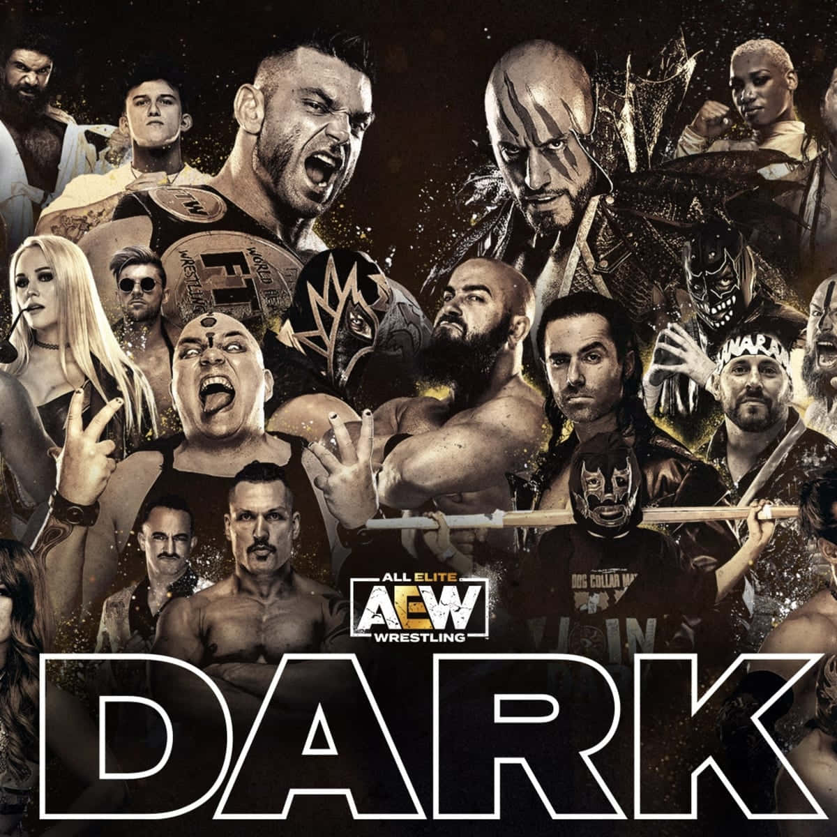 Aew Dark Background