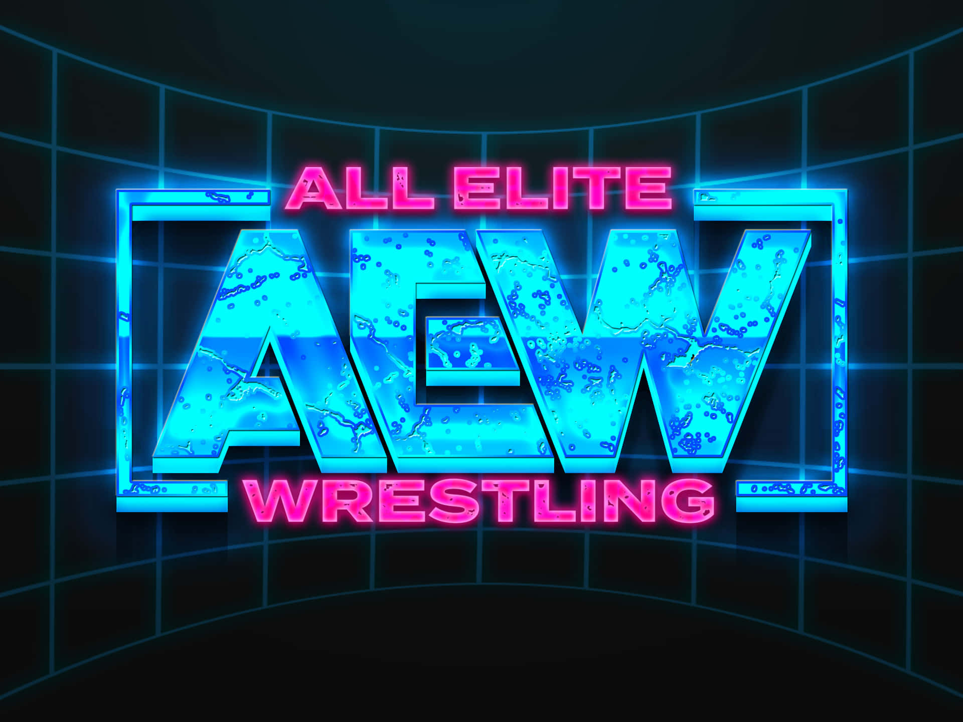 Aew Revolution - Wrestling Unleashed Background