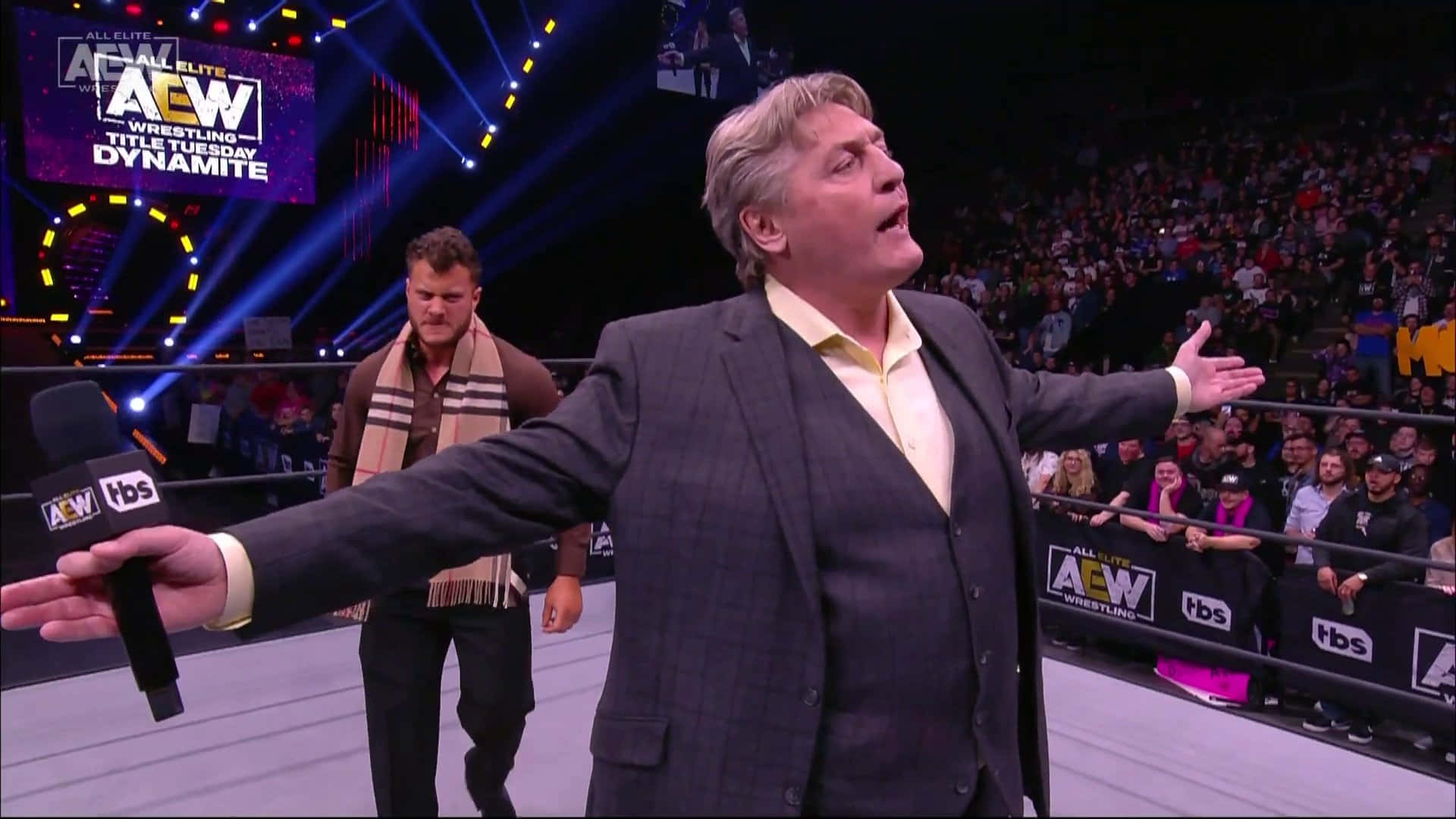 Aew Star Maxwell Jacob Friedman Tug-of-war With Wwe Legend William Regal