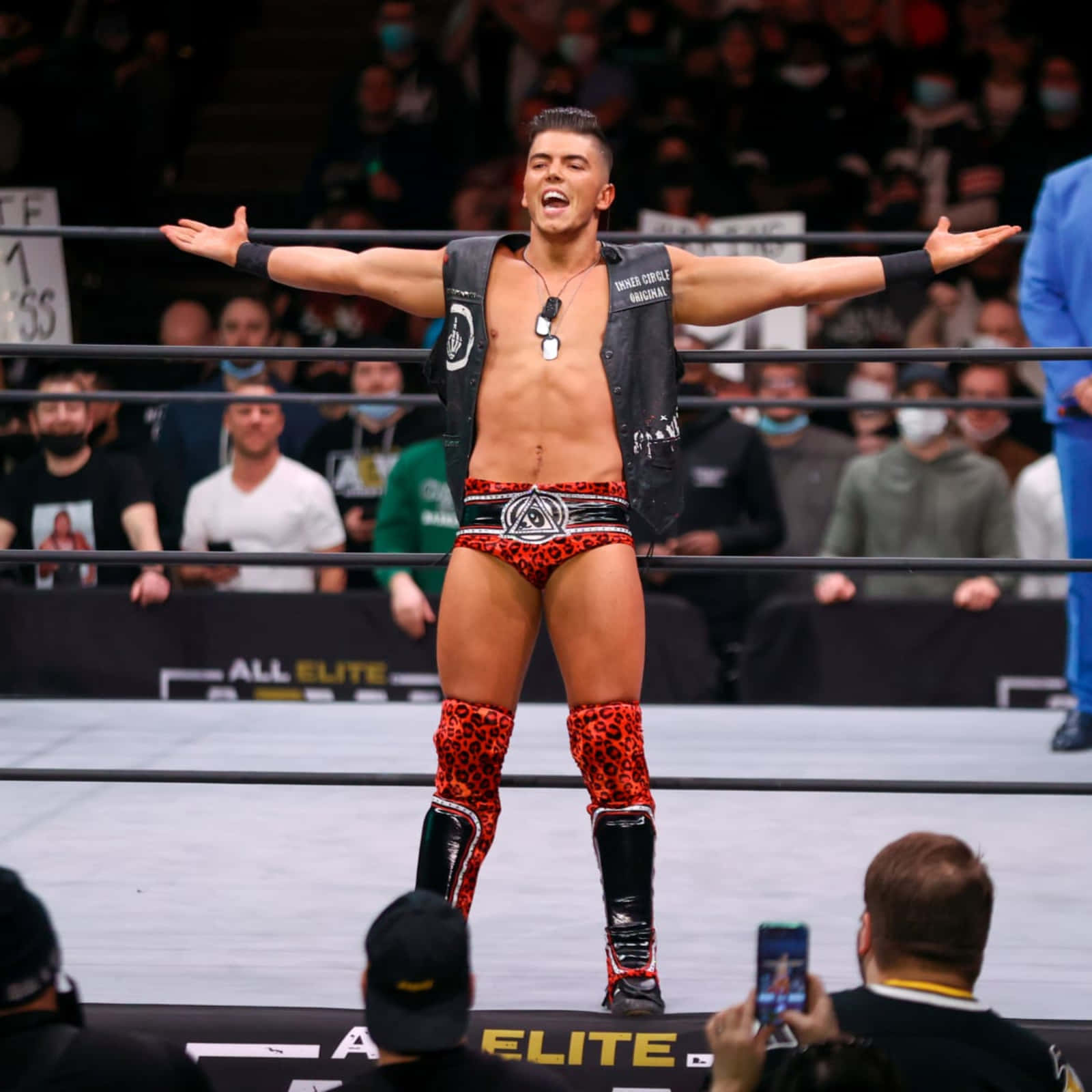 Aew Star Sammy Guevara In Action