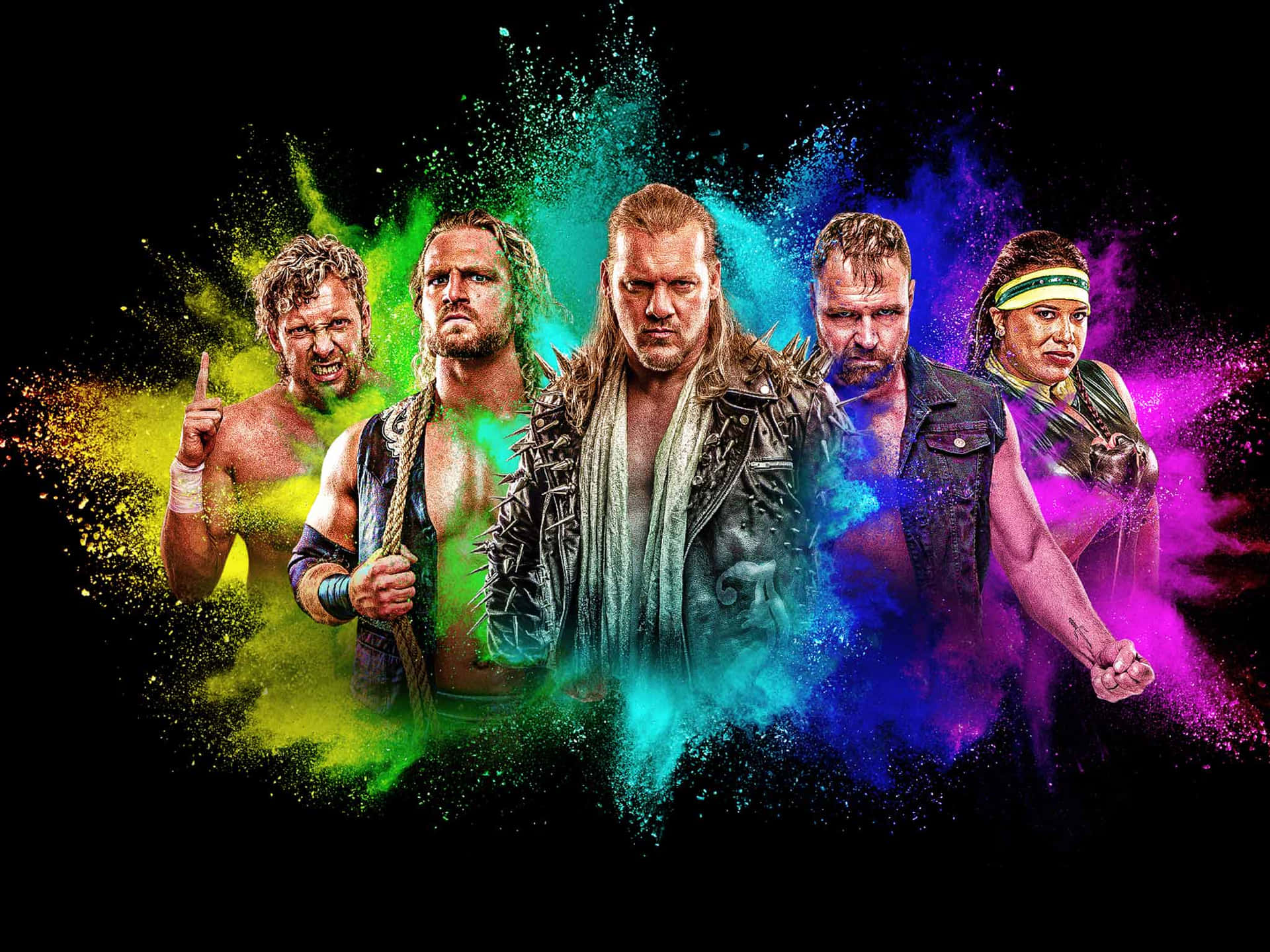 Aew Wrestlers Background