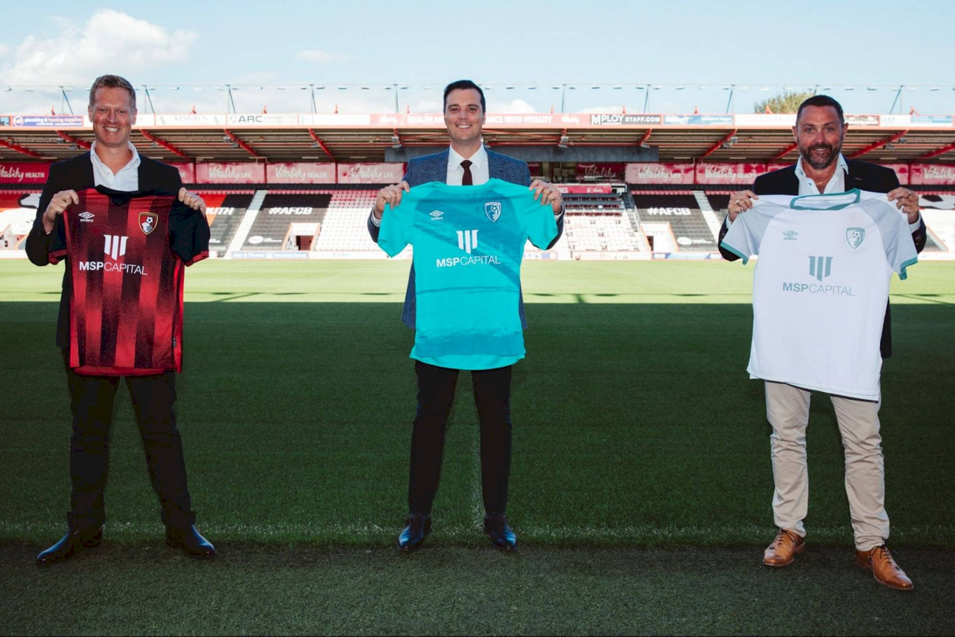 Afc Bournemouth Jerseys In Different Colors Background