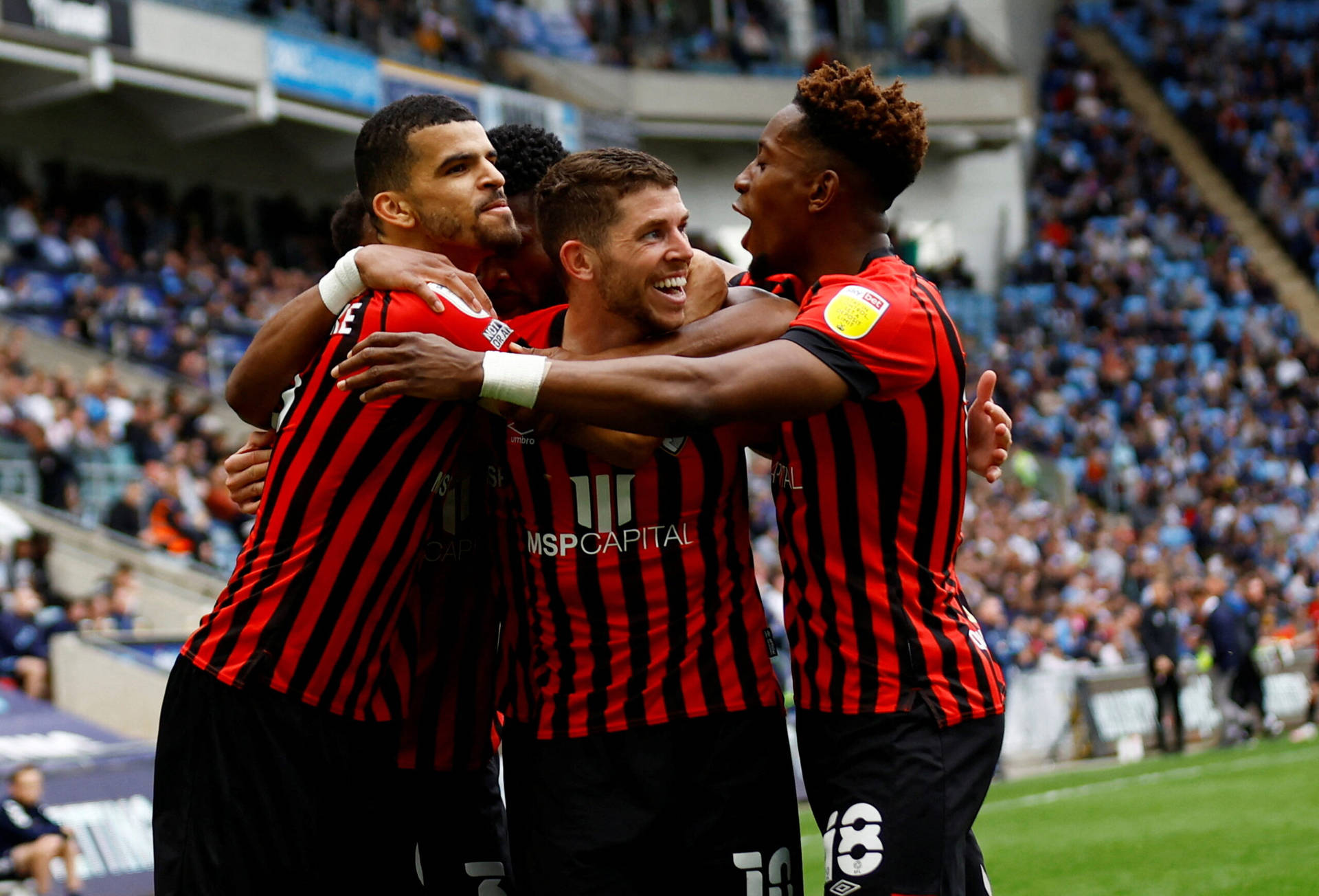 Afc Bournemouth Members Group Hug