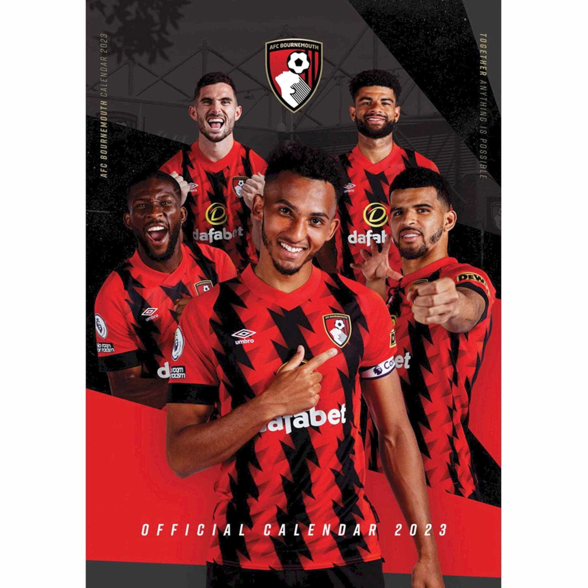 Afc Bournemouth Official 2023 Calendar Background