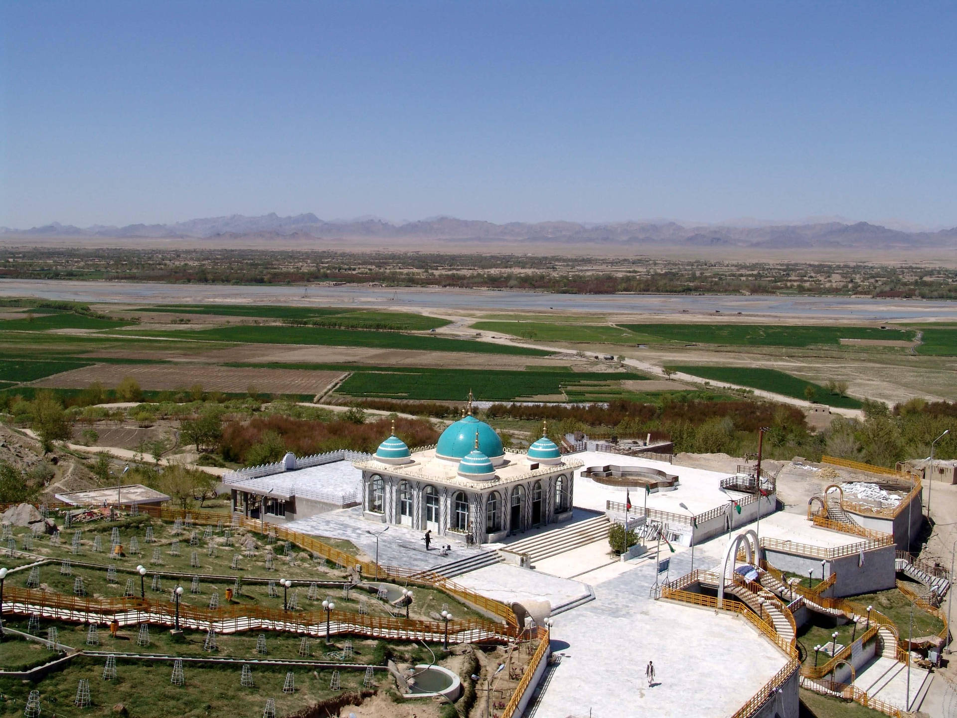 Afghanistan Baba Saab Mosque Background