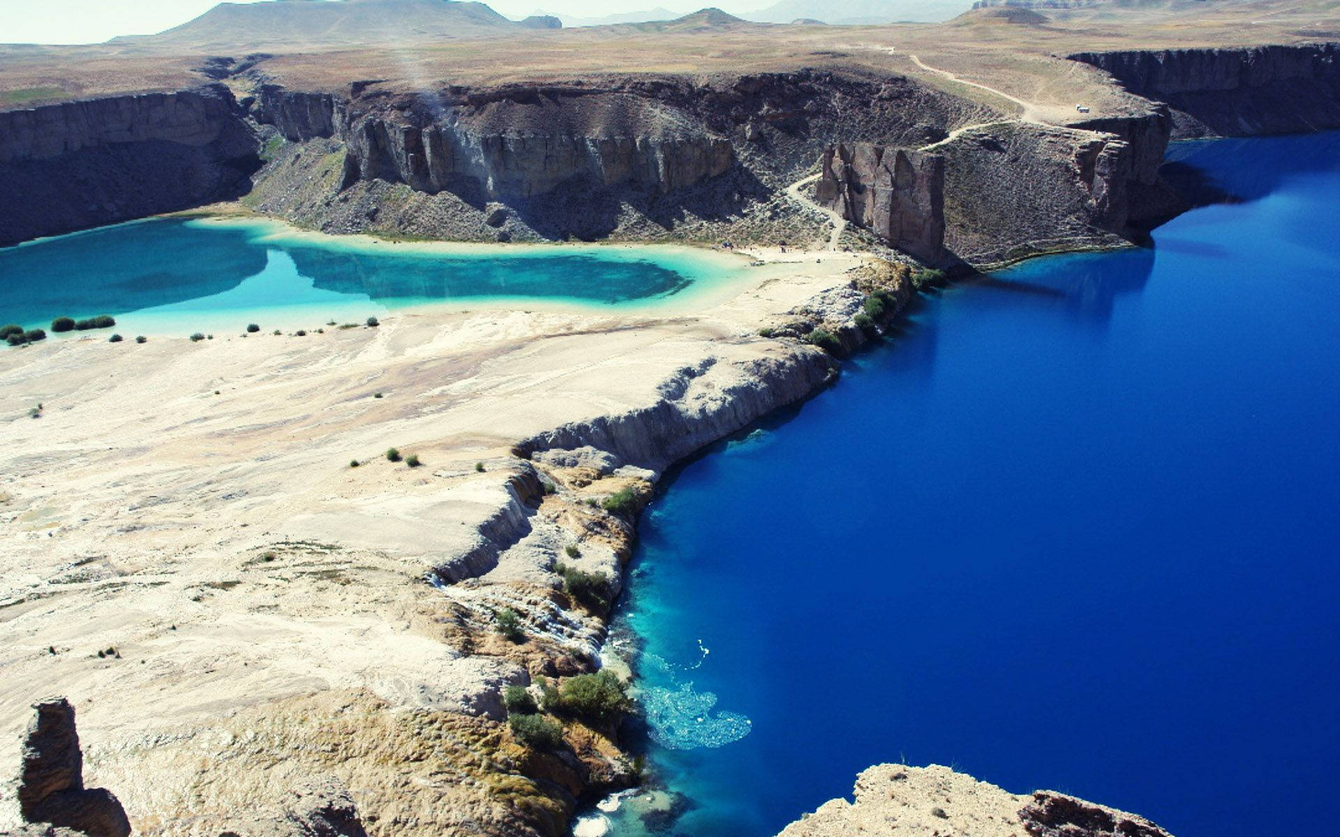 Afghanistan Band-e-amir Lakes Background