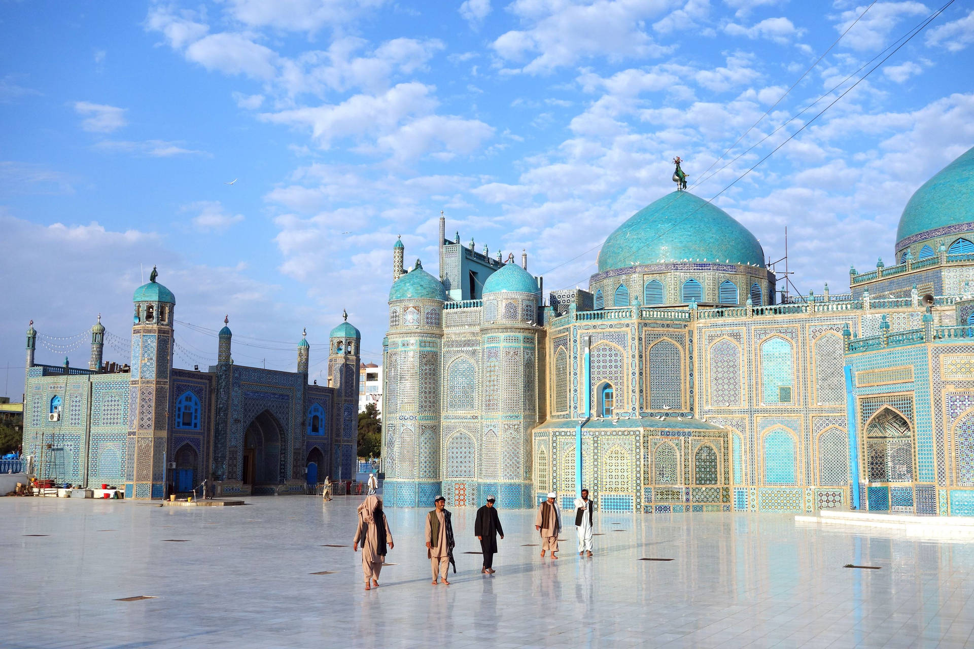 Afghanistan Shrine Of Hazrat Ali Background