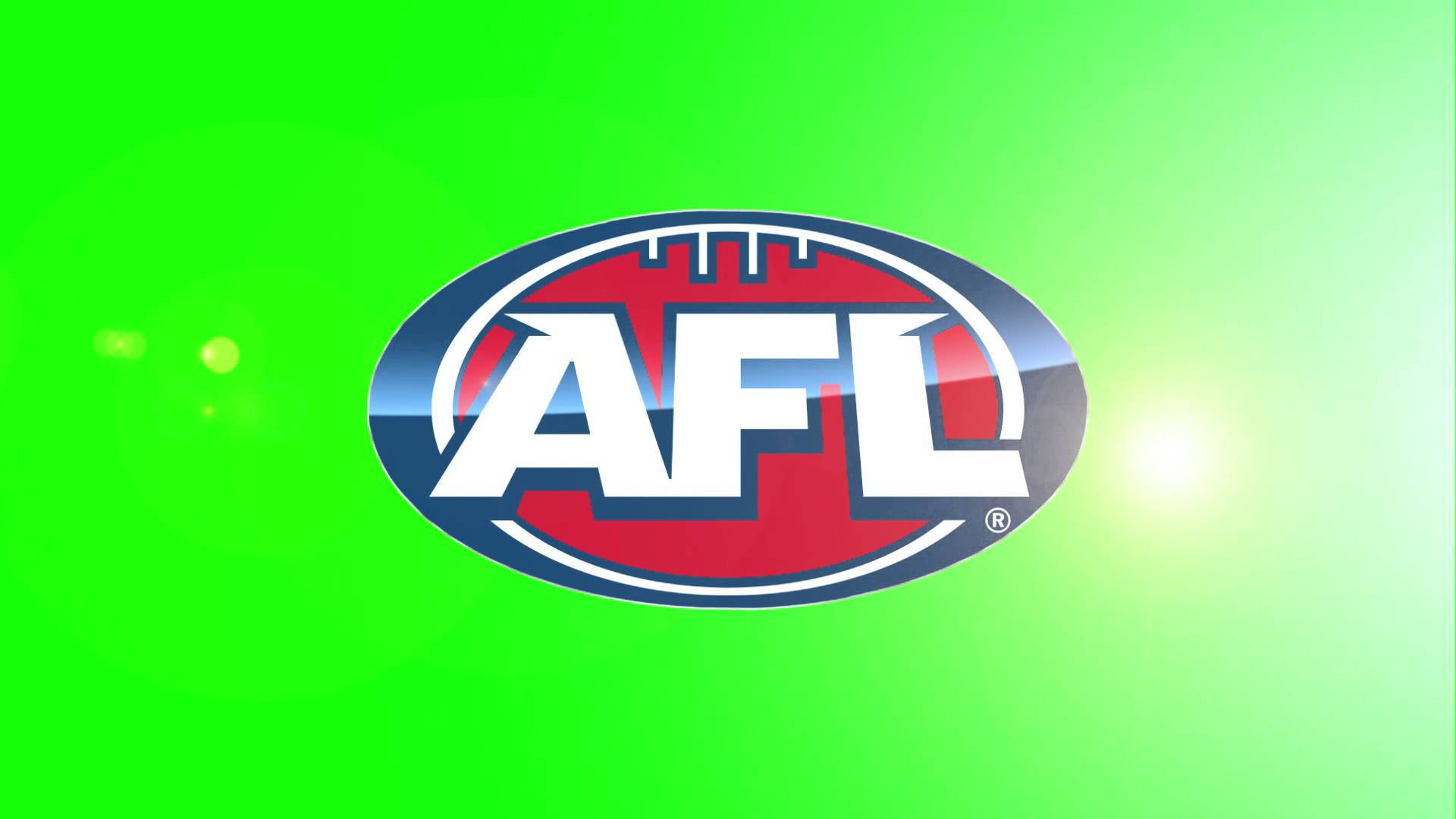 Afl Logo Green Background Background