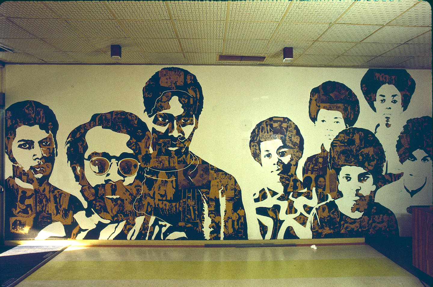 African-american History Mural At Ucla